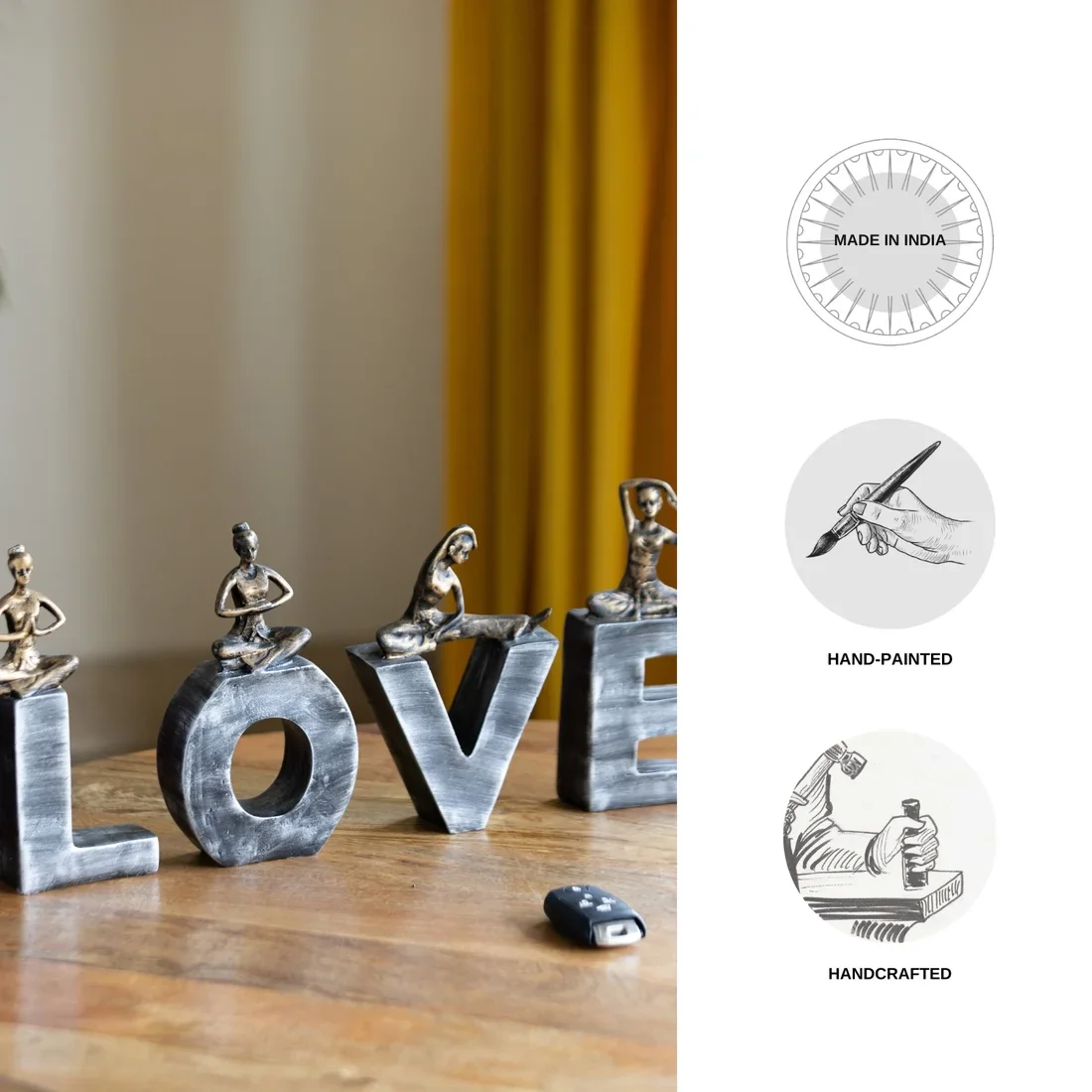 LOVE Decorative Sculpture