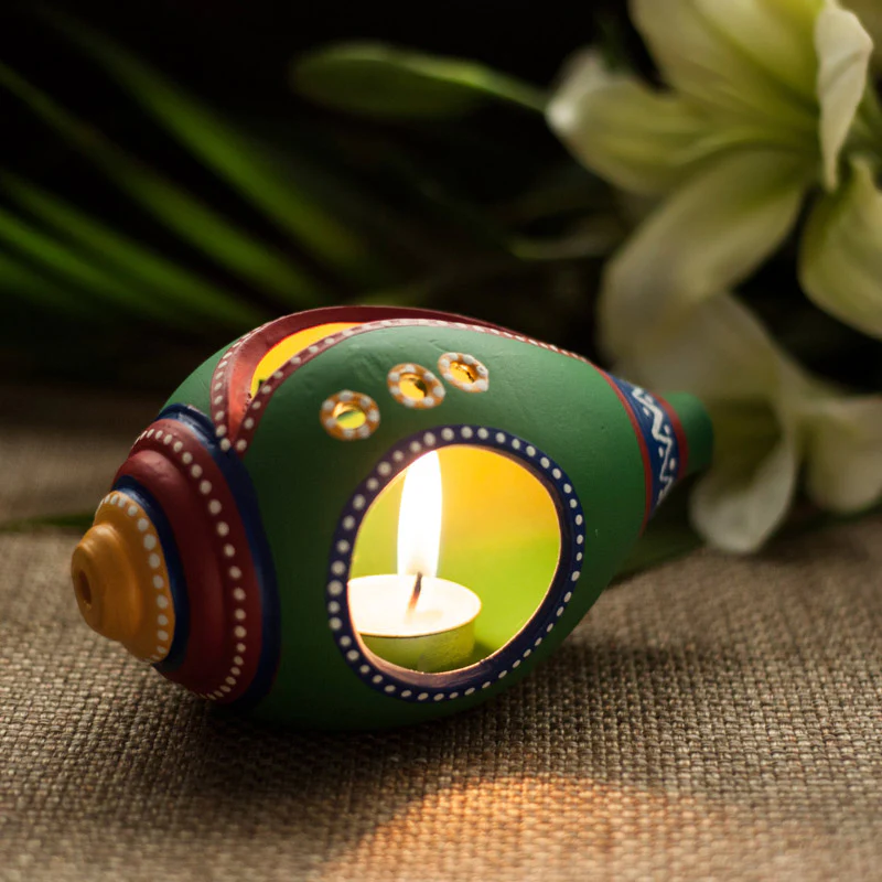Handcrafted Decorative Diya Holder