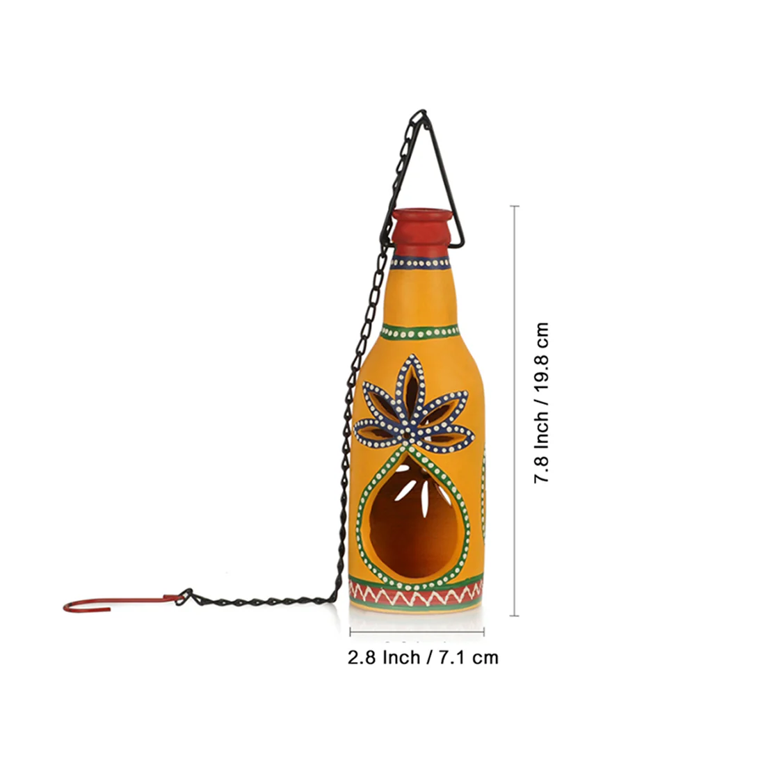 Handcrafted Bottle Hanging Lantern