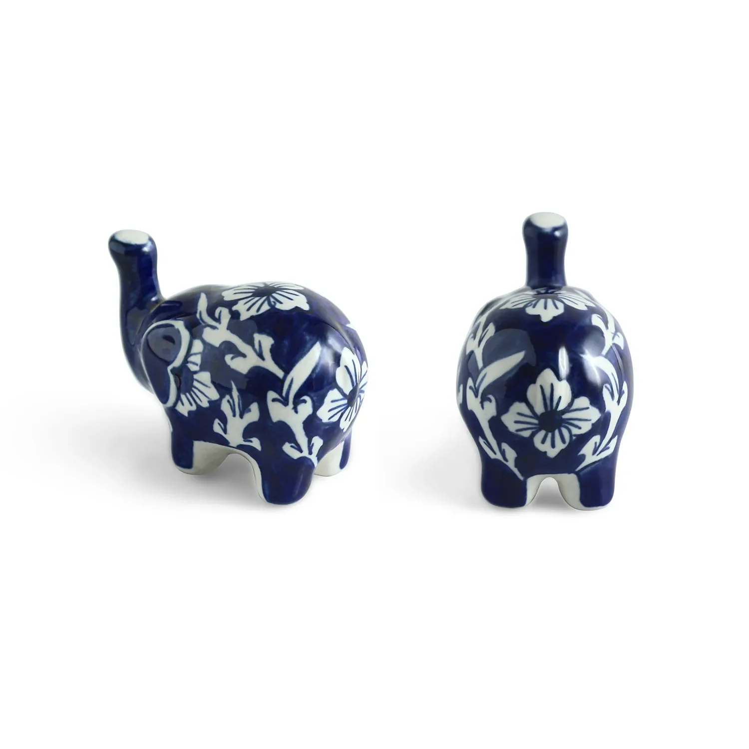 Ceramic Elephant Figurines