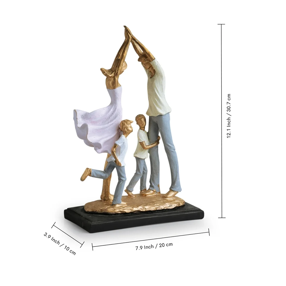 Family Dancing Sculpture