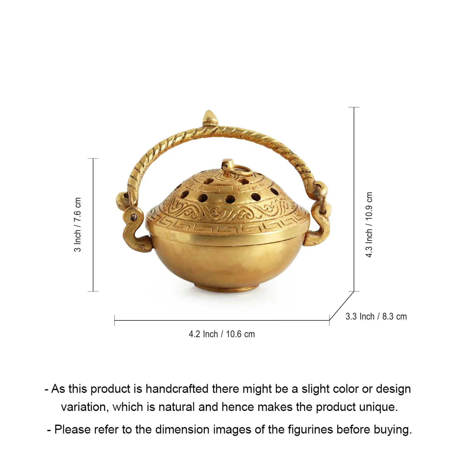 Brass Incense Burner