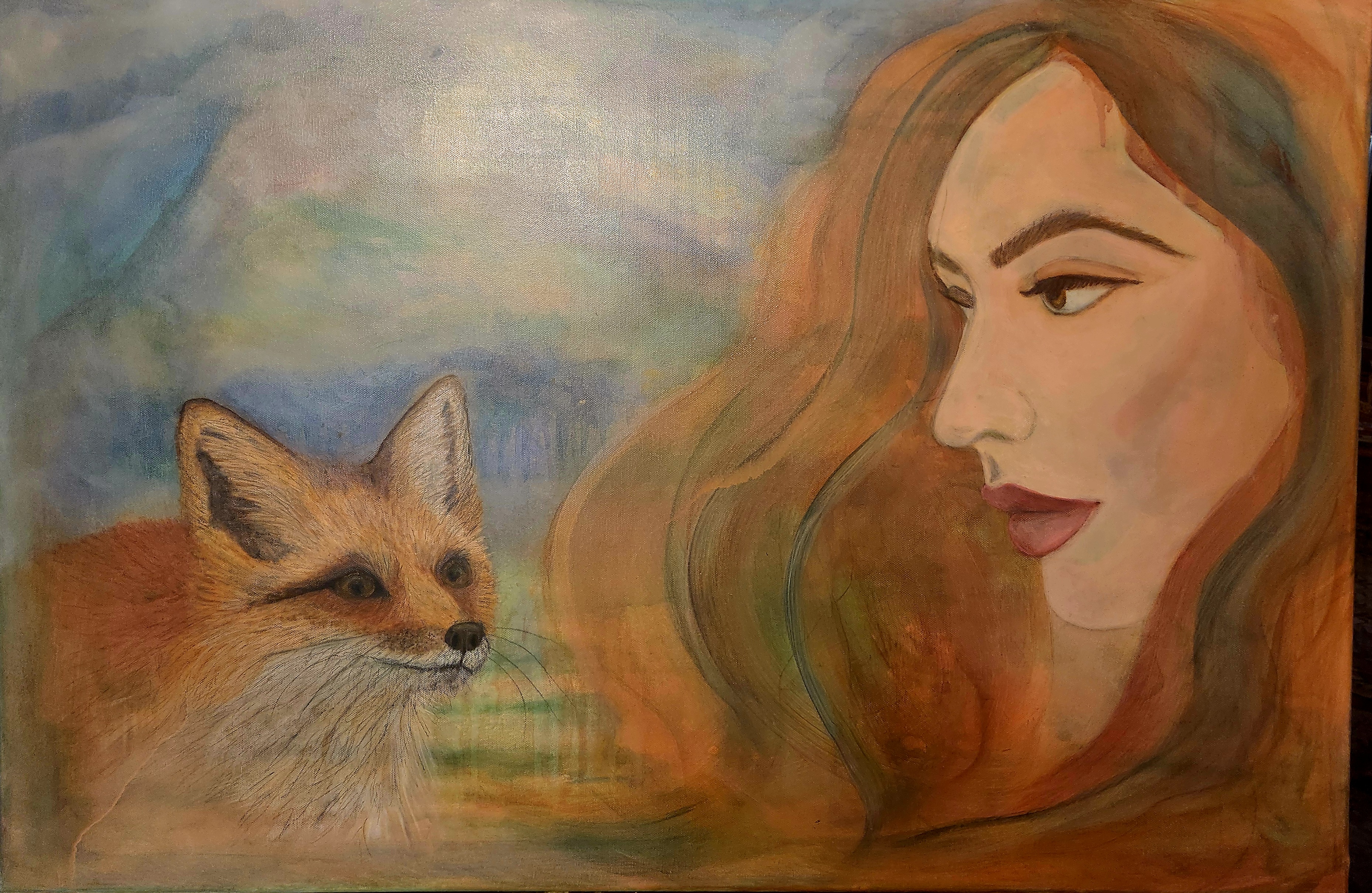 Fox and Nature Wall Art
