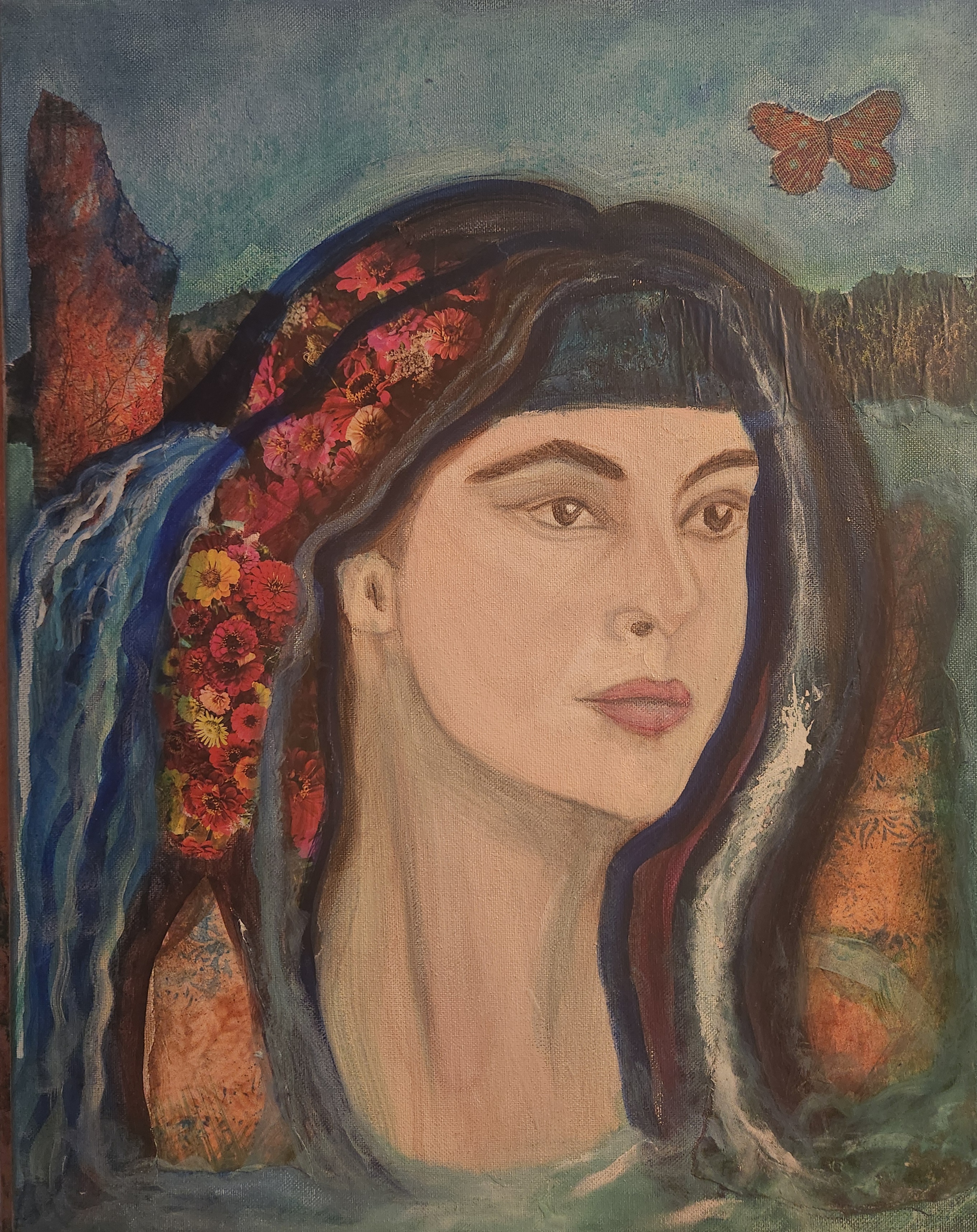 Surreal Nature-Inspired Painting