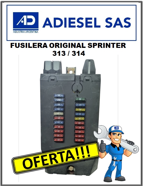 FUSILERA ORIGINAL SPRINTER 313 / 314