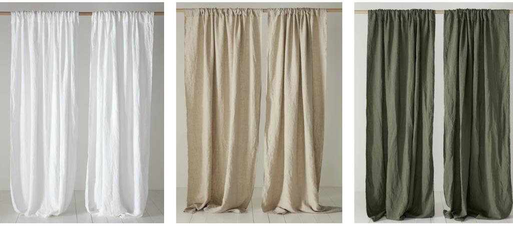 Linen Curtain Panels