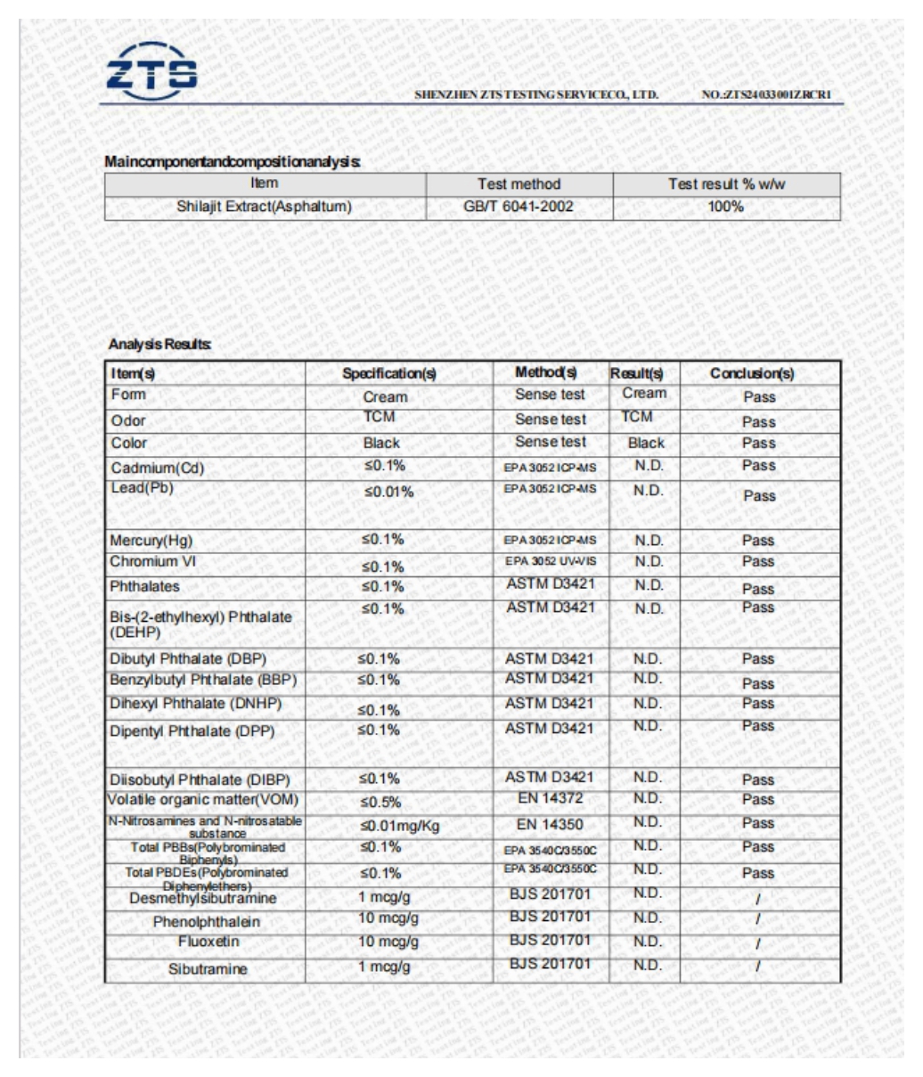 SHILAJIT Mumijus Altajaus natūrali derva