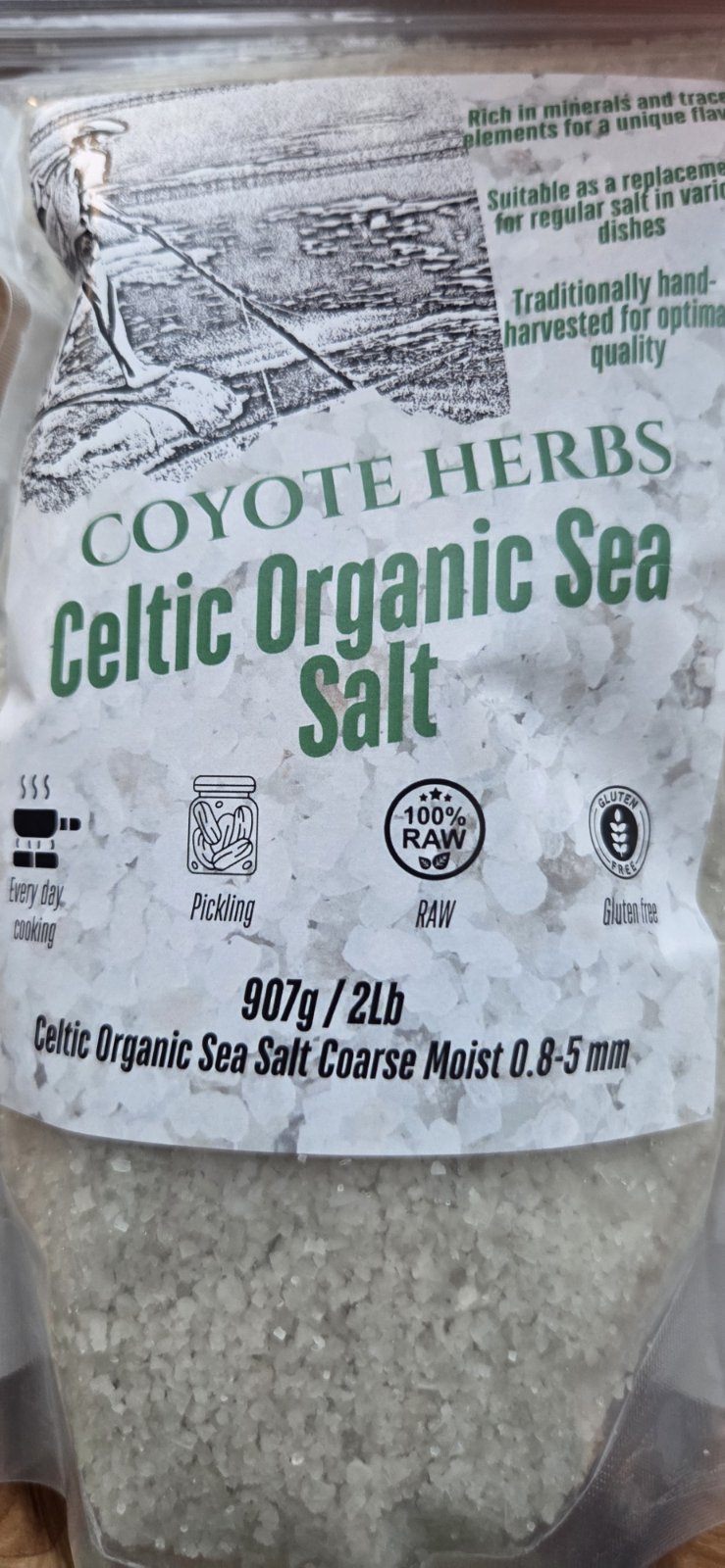 Celtic Organic sea salt