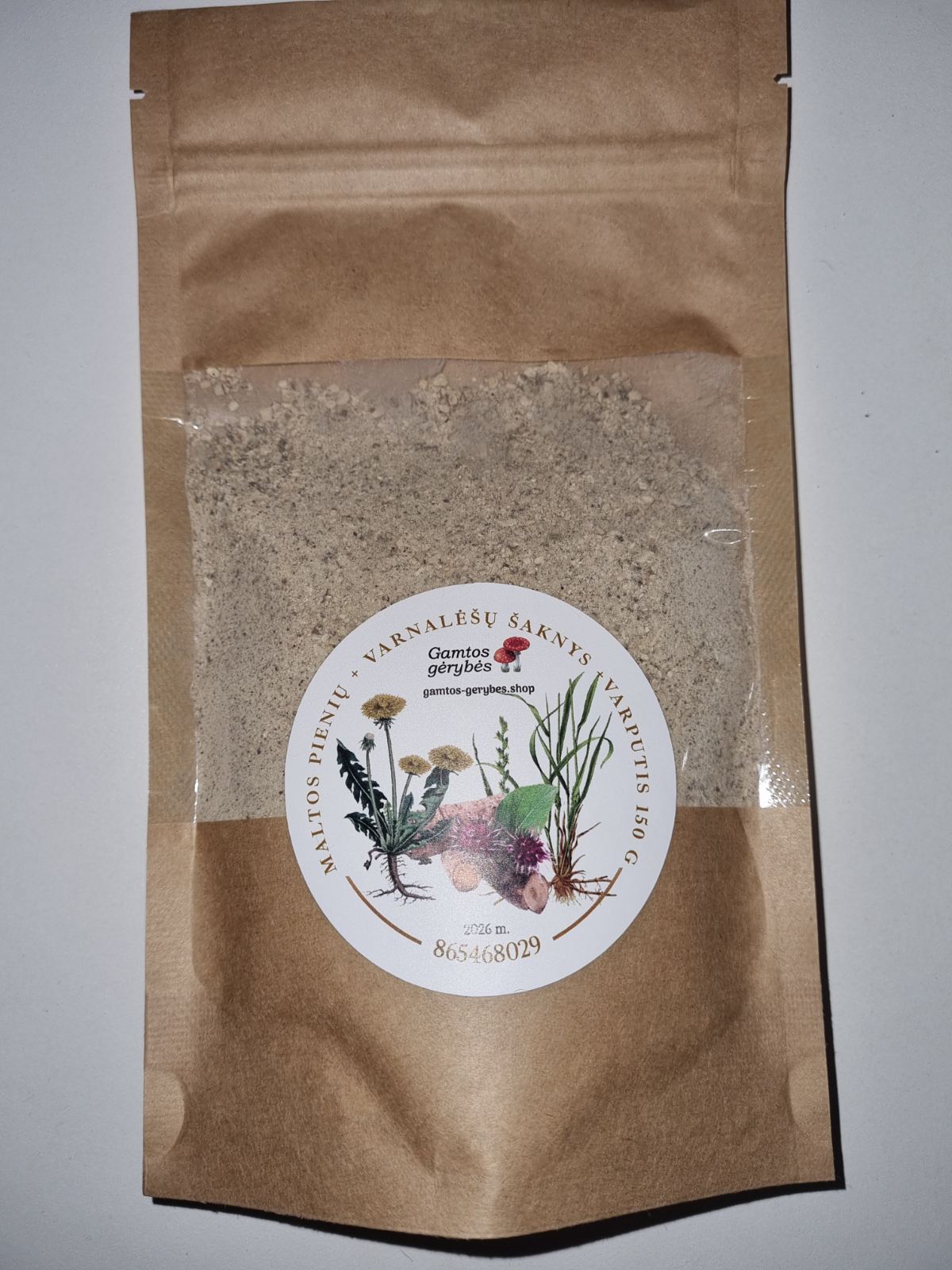 Pienių + Varnalėšų šaknys + Varputis 