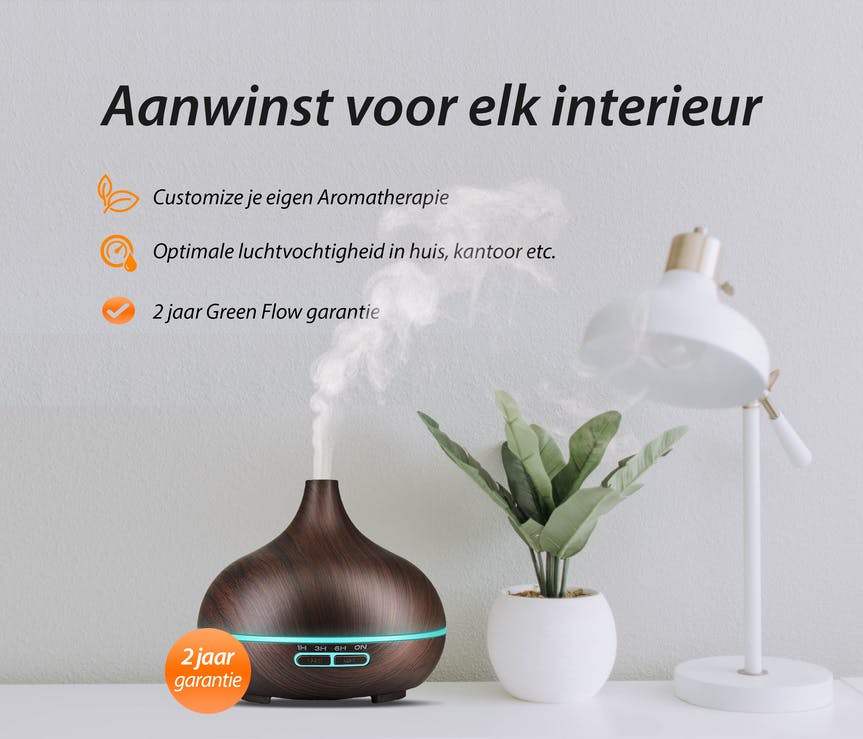  Aroma Diffuser  Essential Pro – Dark Wood 