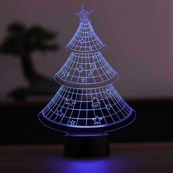 LED 3D Tafellamp – Christmas Tree