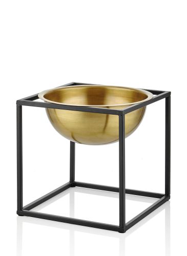 Decoratieve Schaal – Goud/Zwart (15 cm)