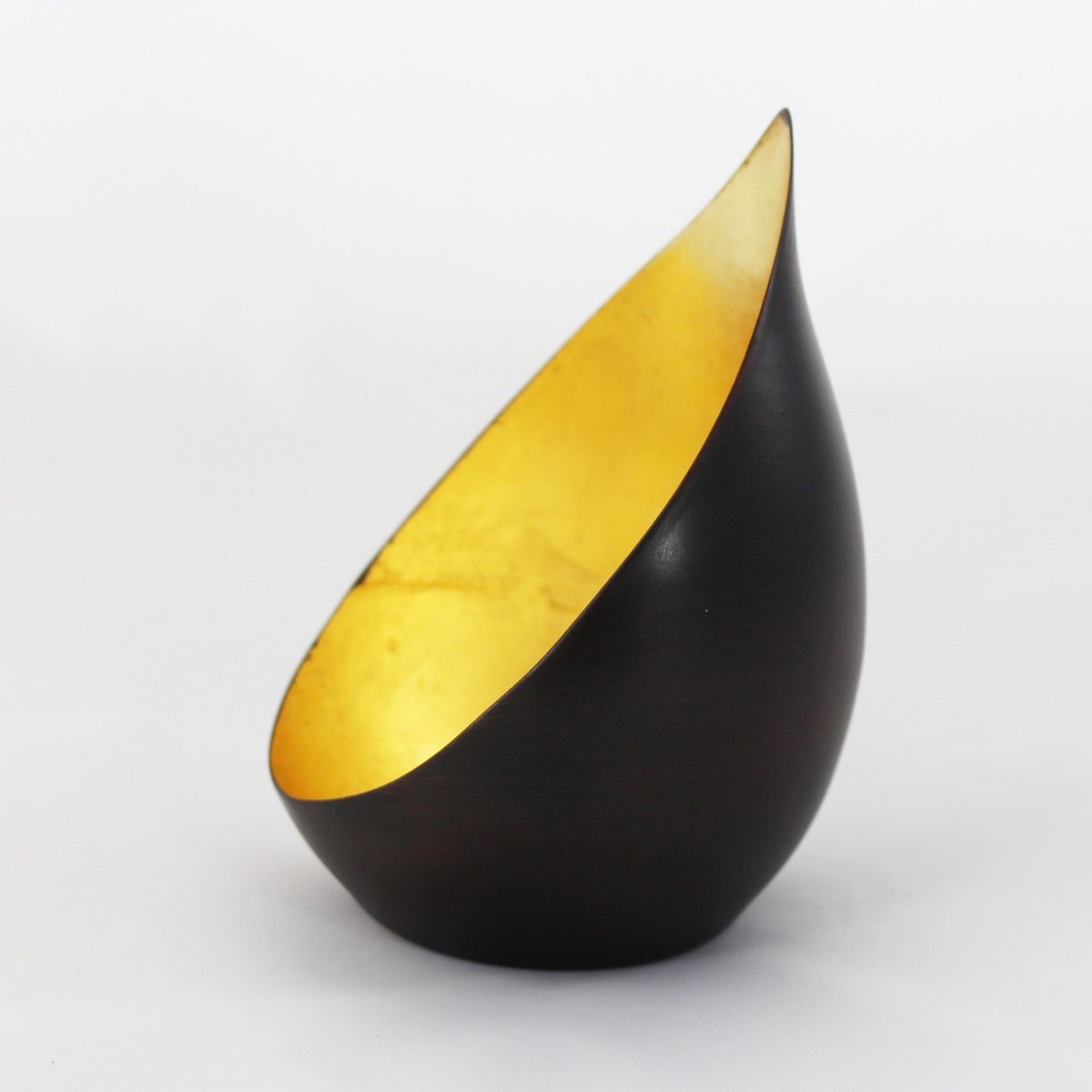 Theelichthouder Flame – Goud