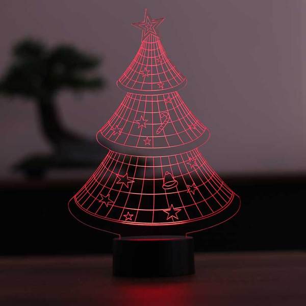 LED 3D Tafellamp – Christmas Tree