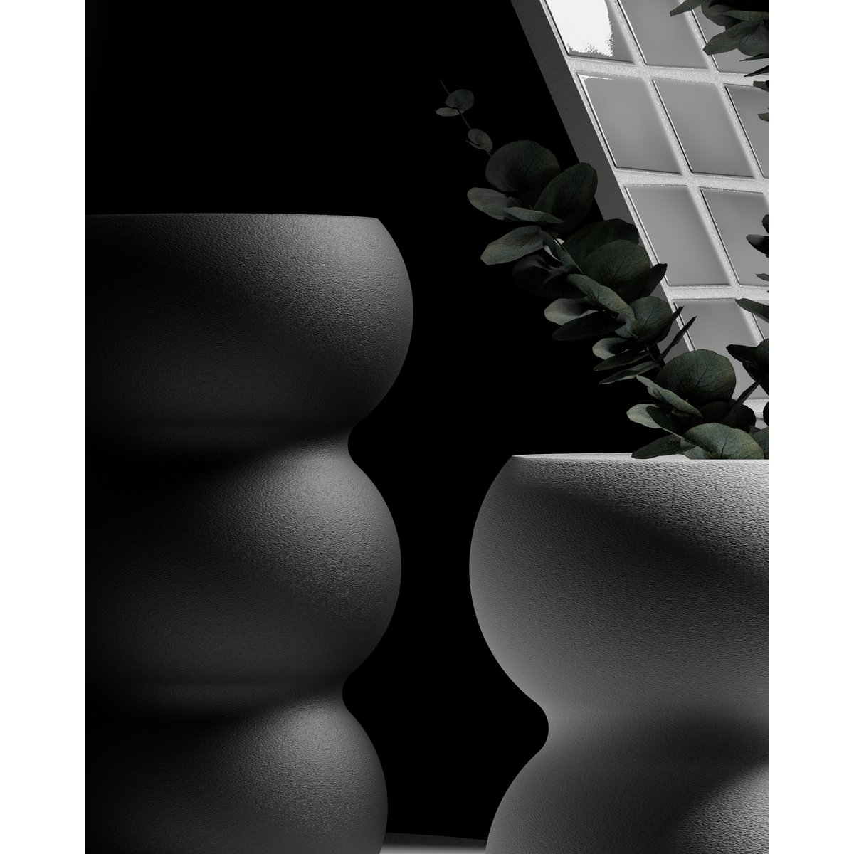 3D-Geprinte Golf Vaas – Dennissmaas