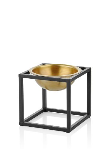 Decoratieve Schaal – Goud/Zwart (15 cm)