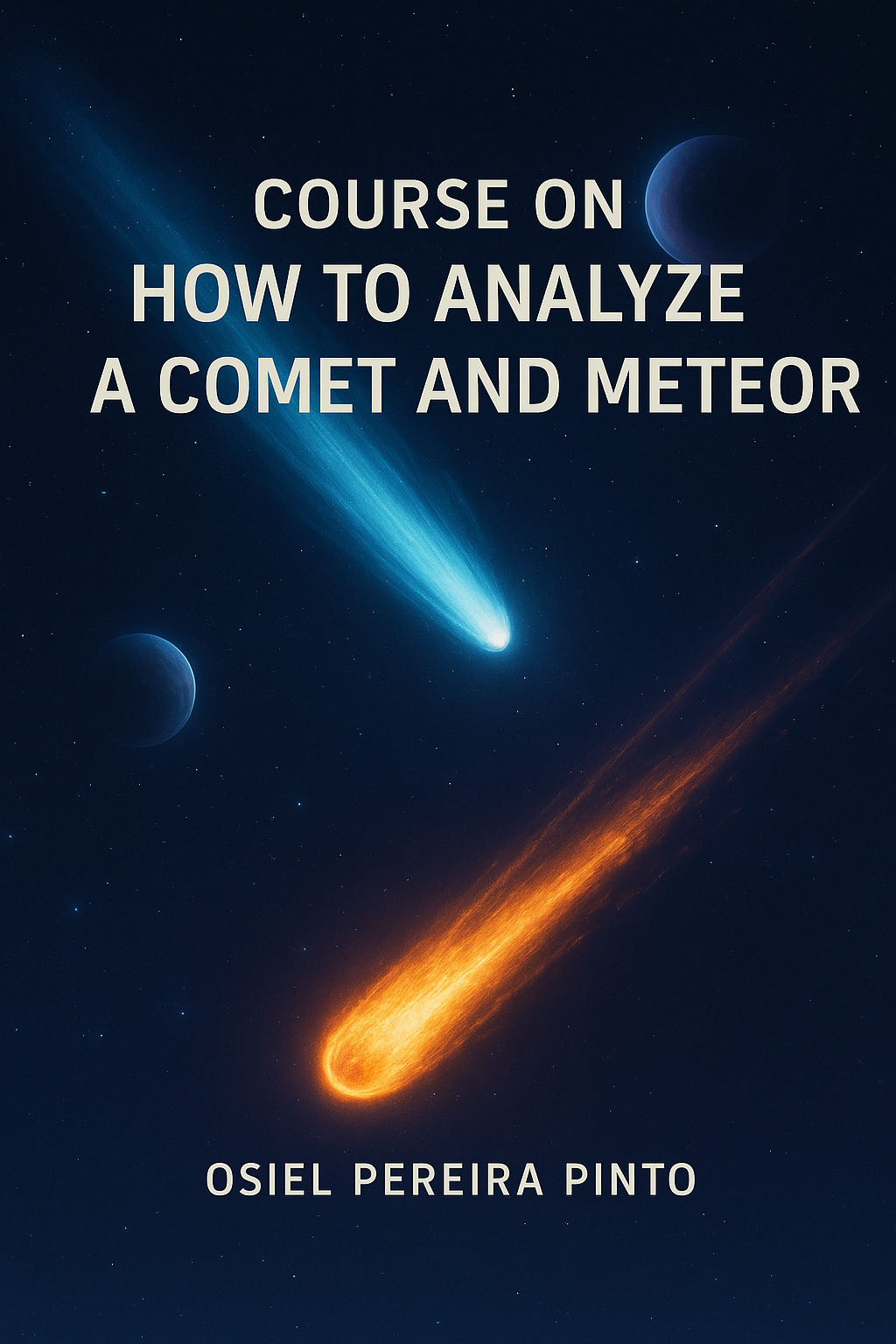 Course on how to analyze a comet and meteor