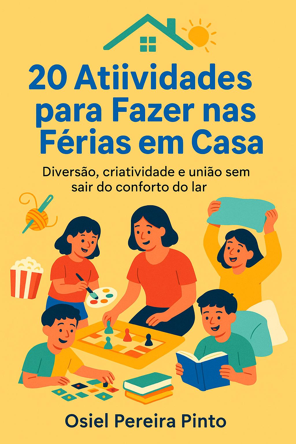 20 Atividades para Fazer nas Férias em Casa