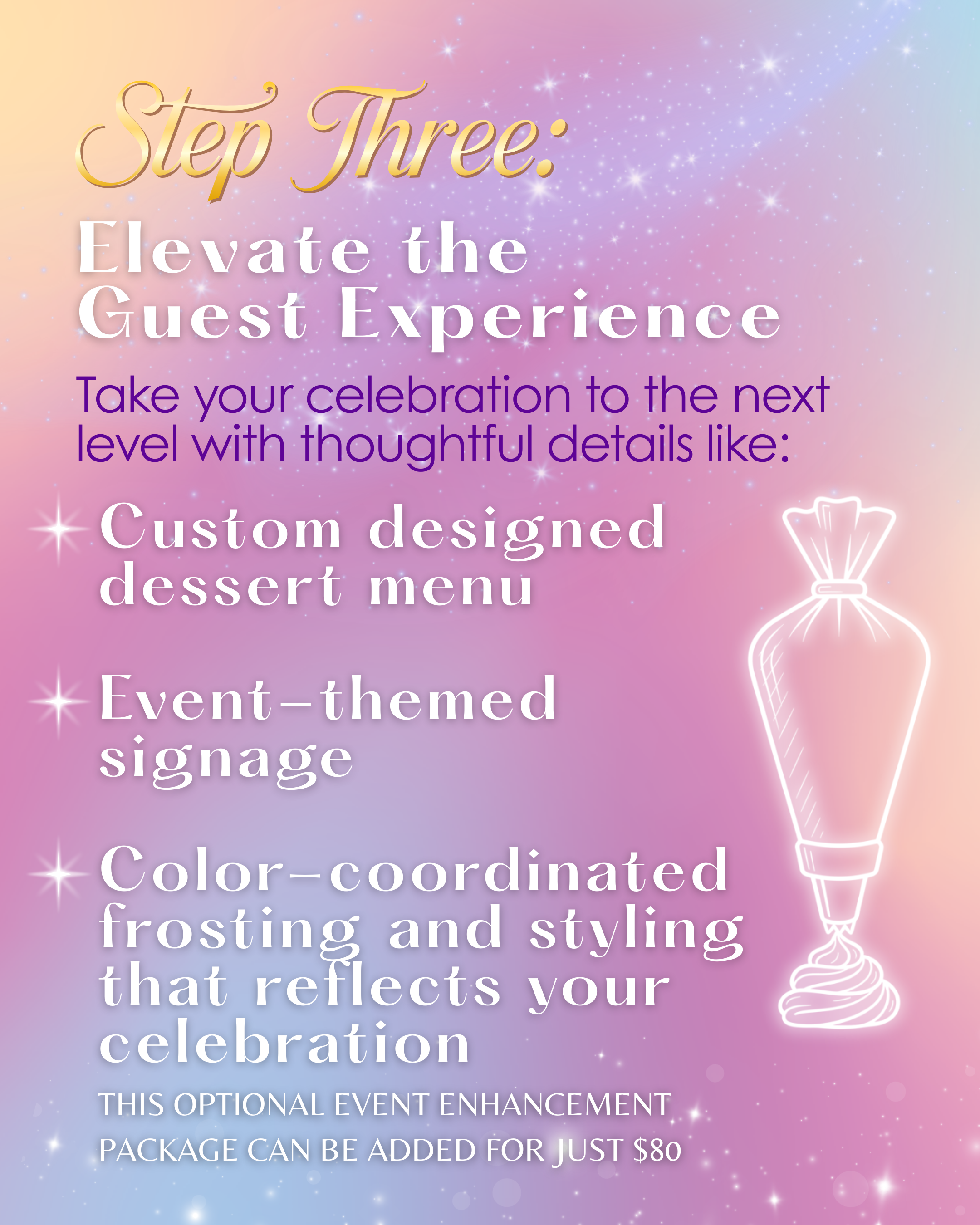 The Sugar Bae Nei Dessert Bar Experience