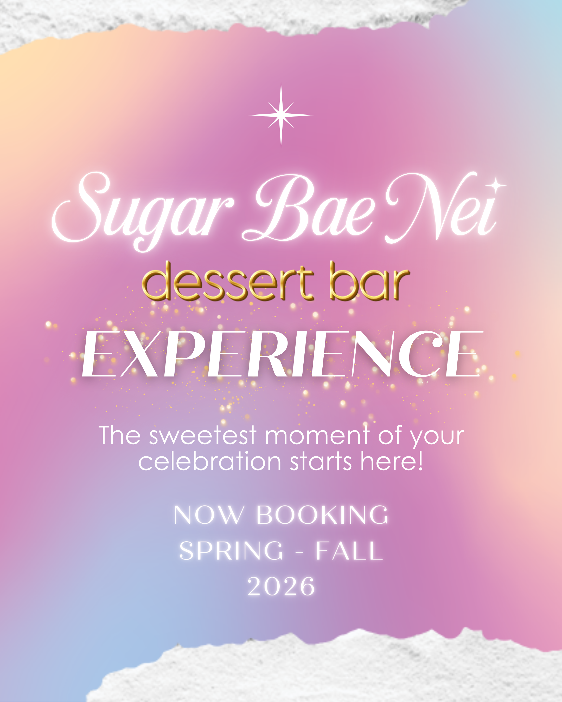 The Sugar Bae Nei Dessert Bar Experience