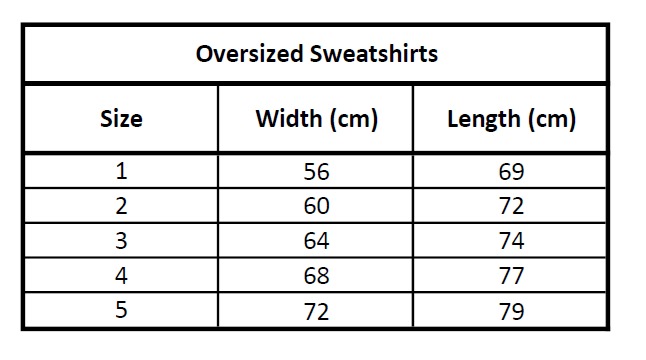 Oversized Sweatshirt