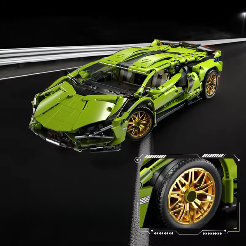 ZIELONY SUPERCAR