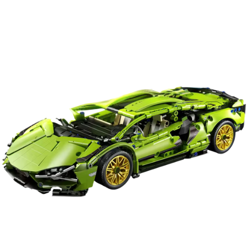 ZIELONY SUPERCAR