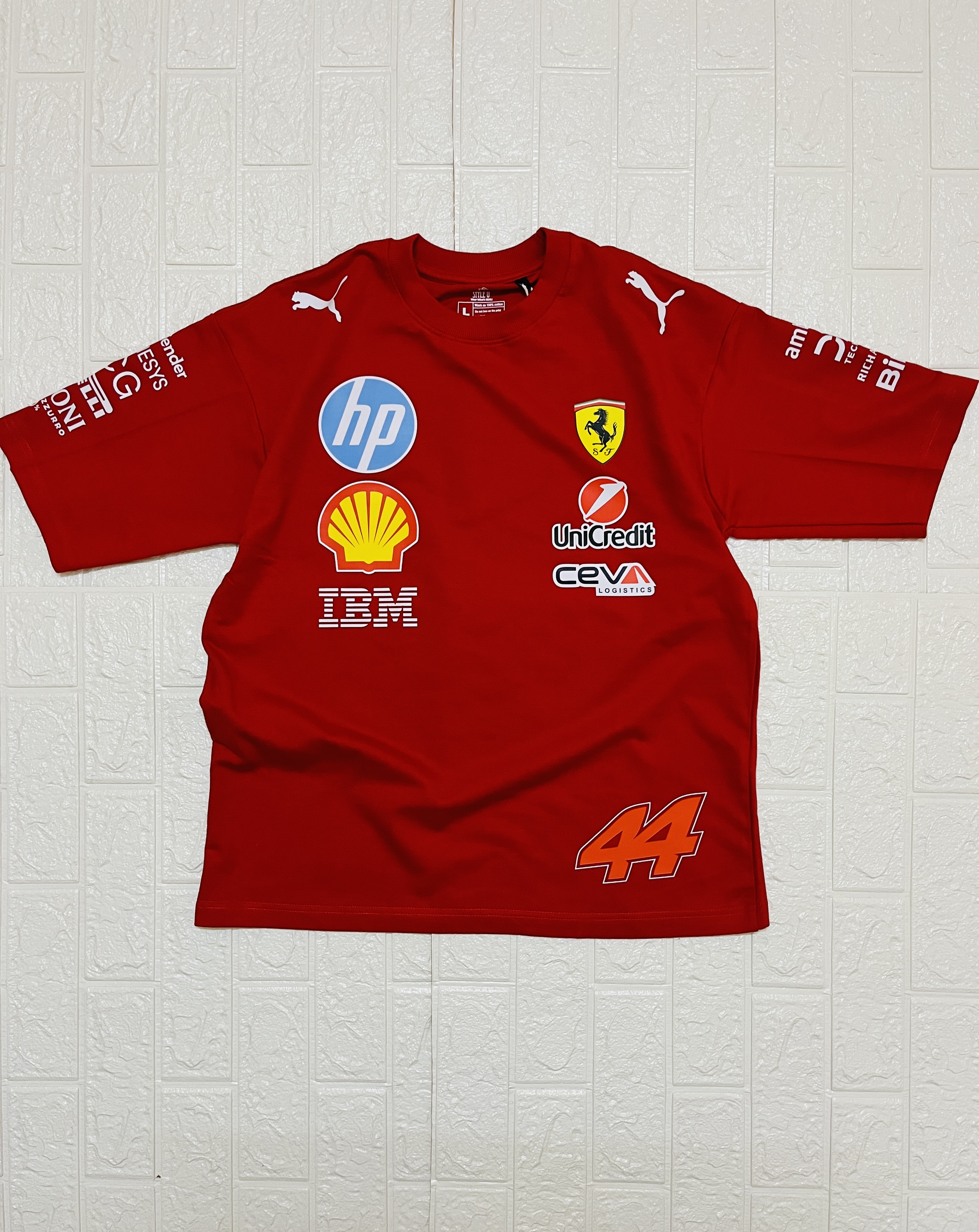 F1 Ferrari Racing Team Pitstop T-Shirt - 2026 Edition