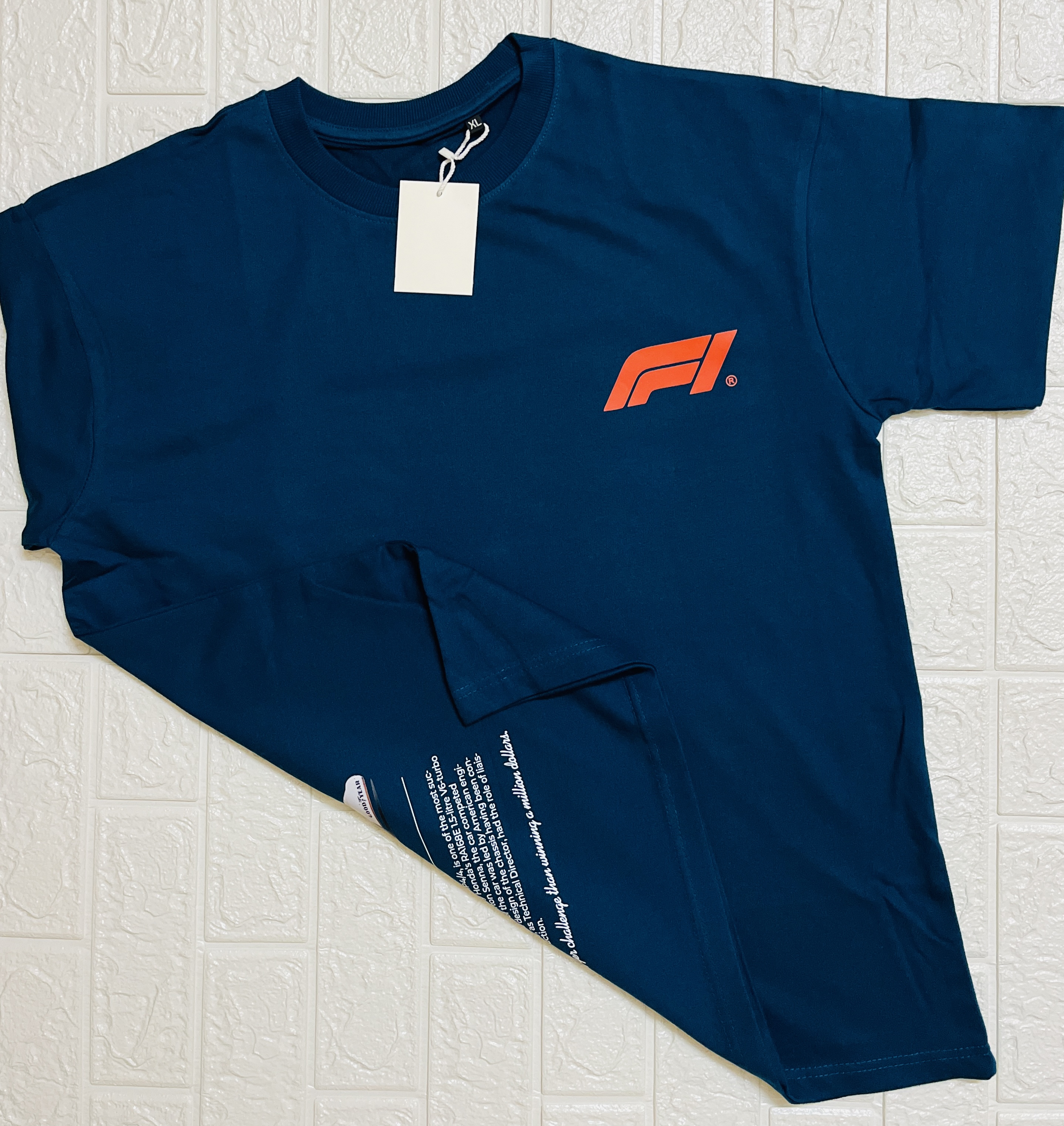 F1 Logo Navy Blue T-Shirt