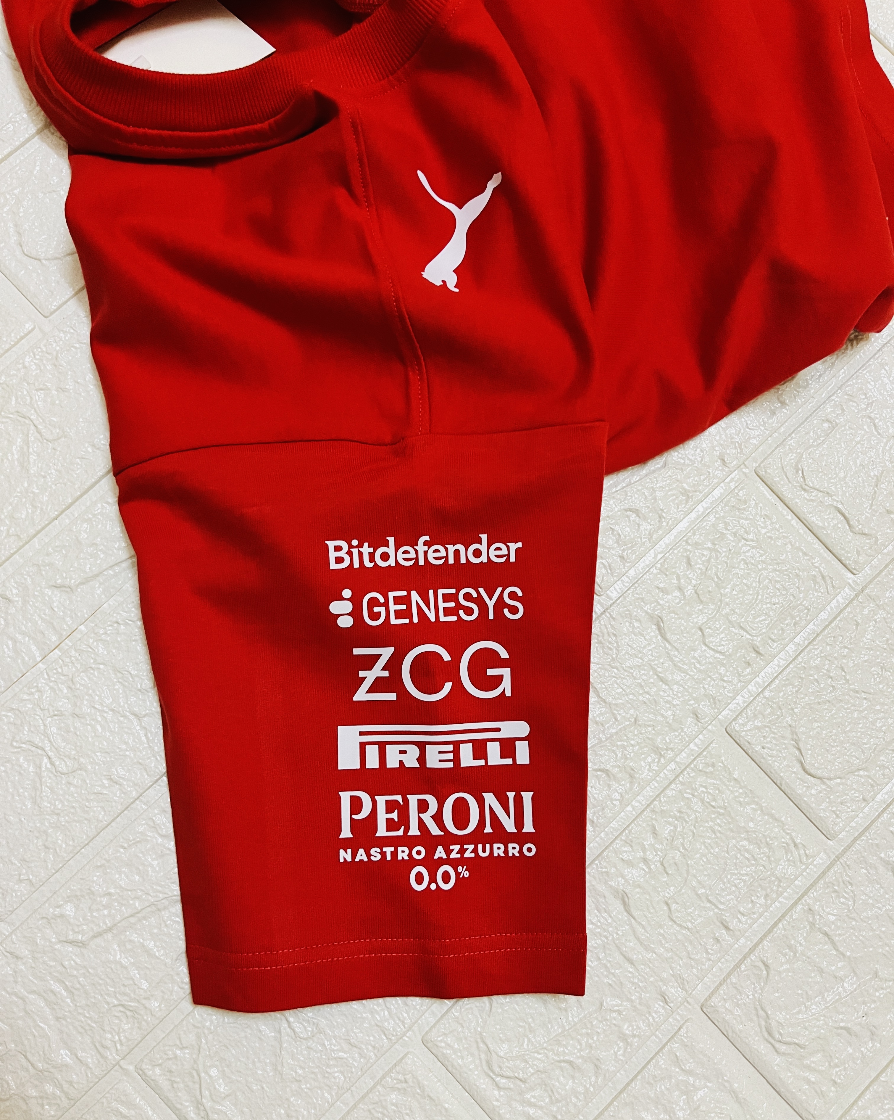 F1 Ferrari Racing Team Pitstop T-Shirt - 2026 Edition