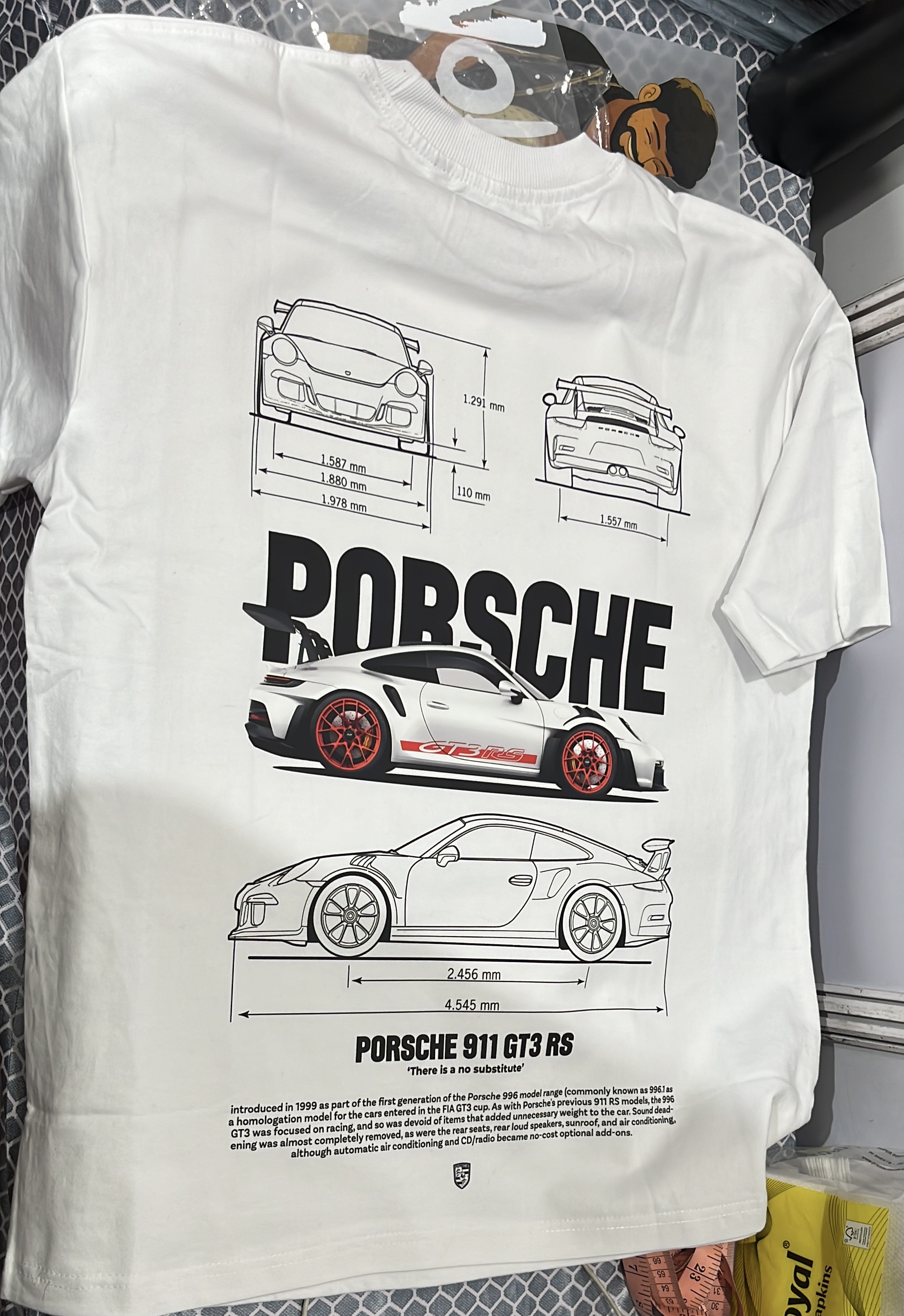 Porsche Logo White T-Shirt