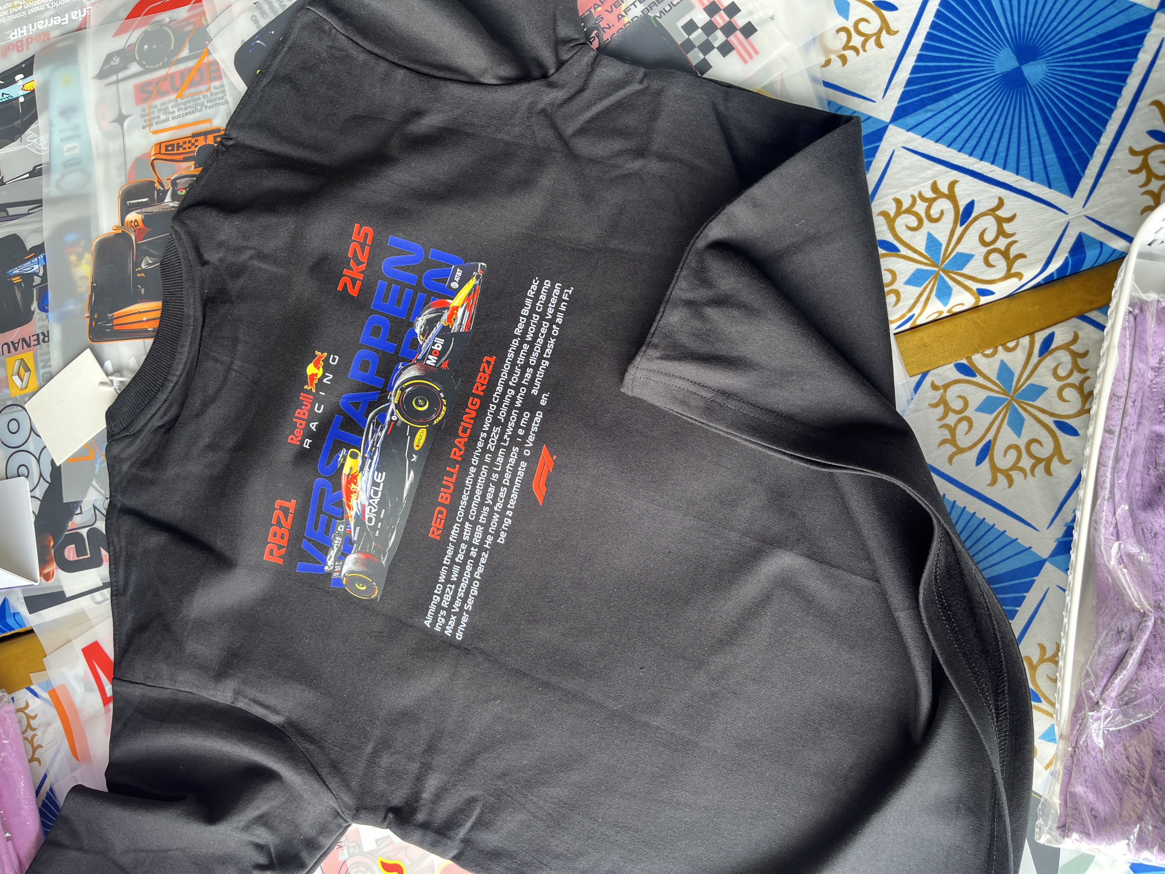 Formula 1 Racing Graphic T-shirt