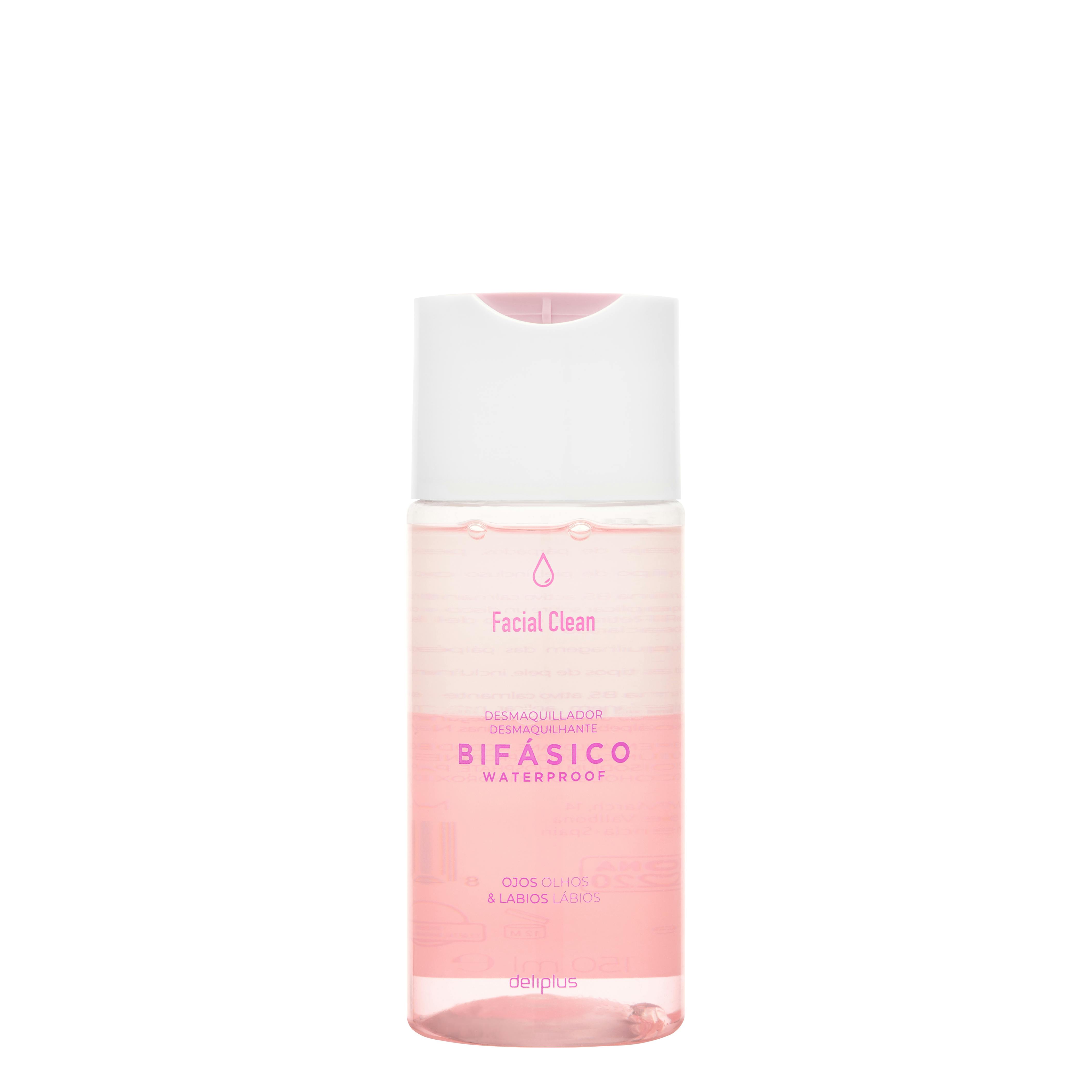 Dwufazowy płyn do demakijażu Deliplus Facial Clean Waterproof
