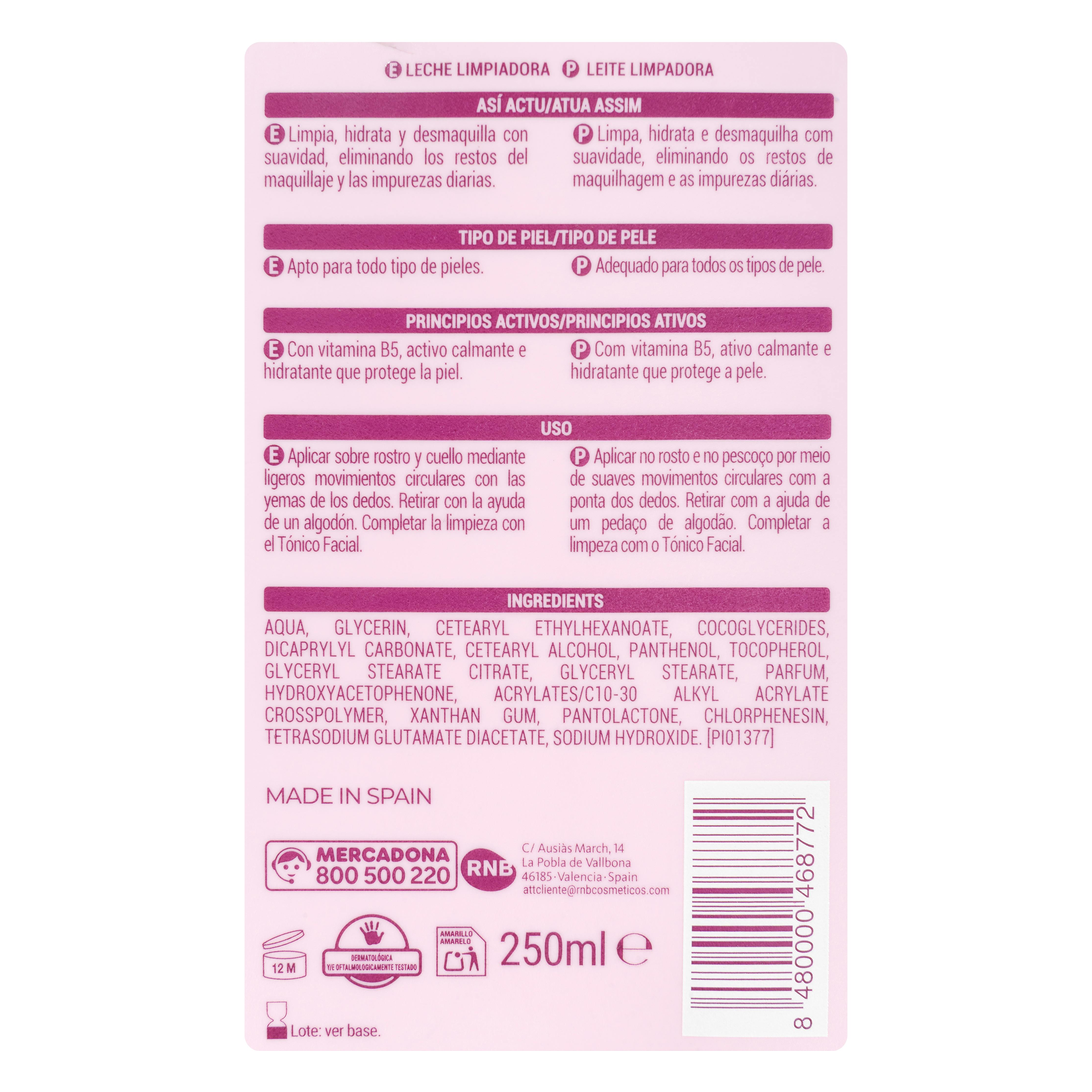 Mleczko oczyszczające Deliplus Facial Clean