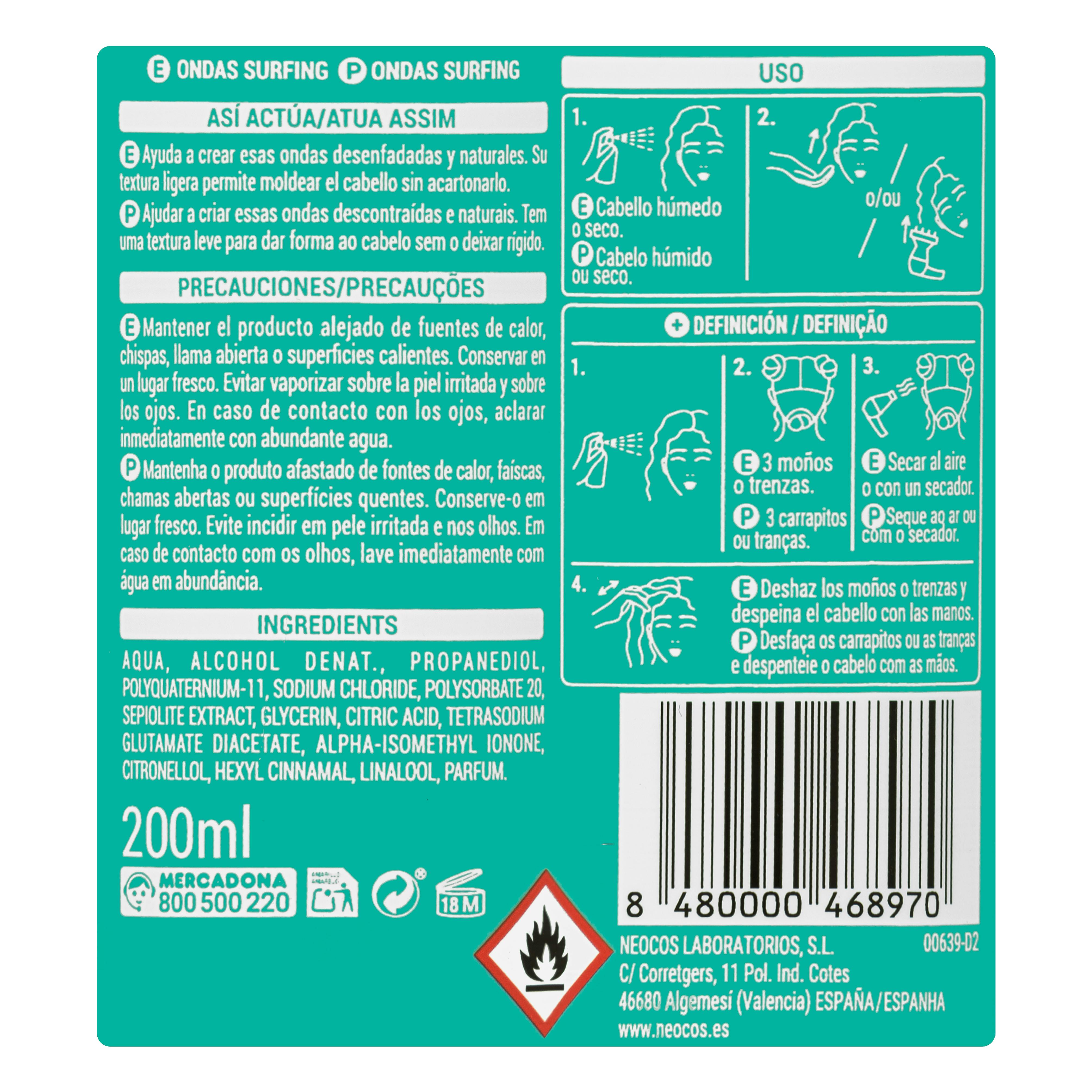 Spray teksturyzujący Ondas Surfing 2