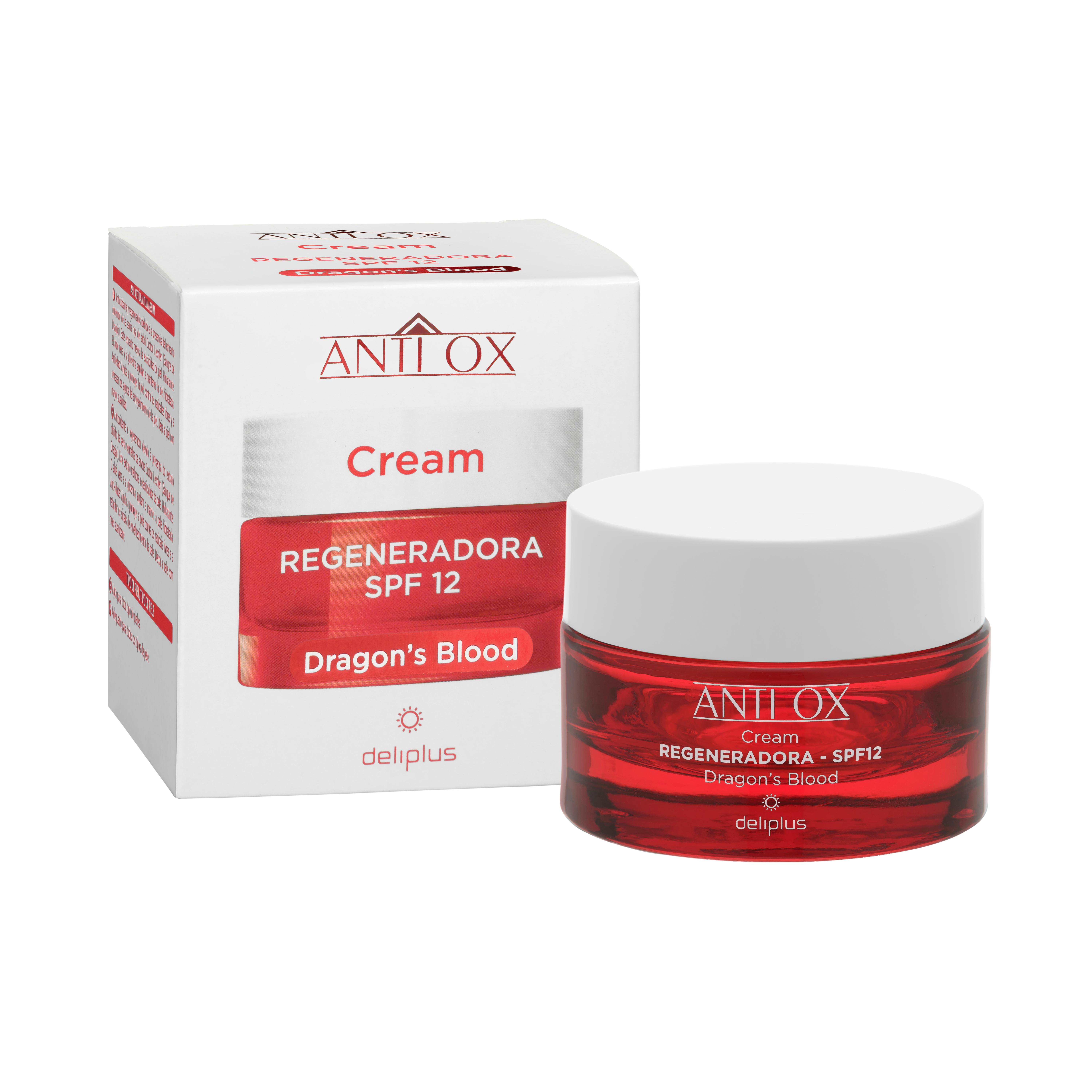 Krem regenerujący Deliplus Anti-Ox z Dragon’s Blood SPF 12