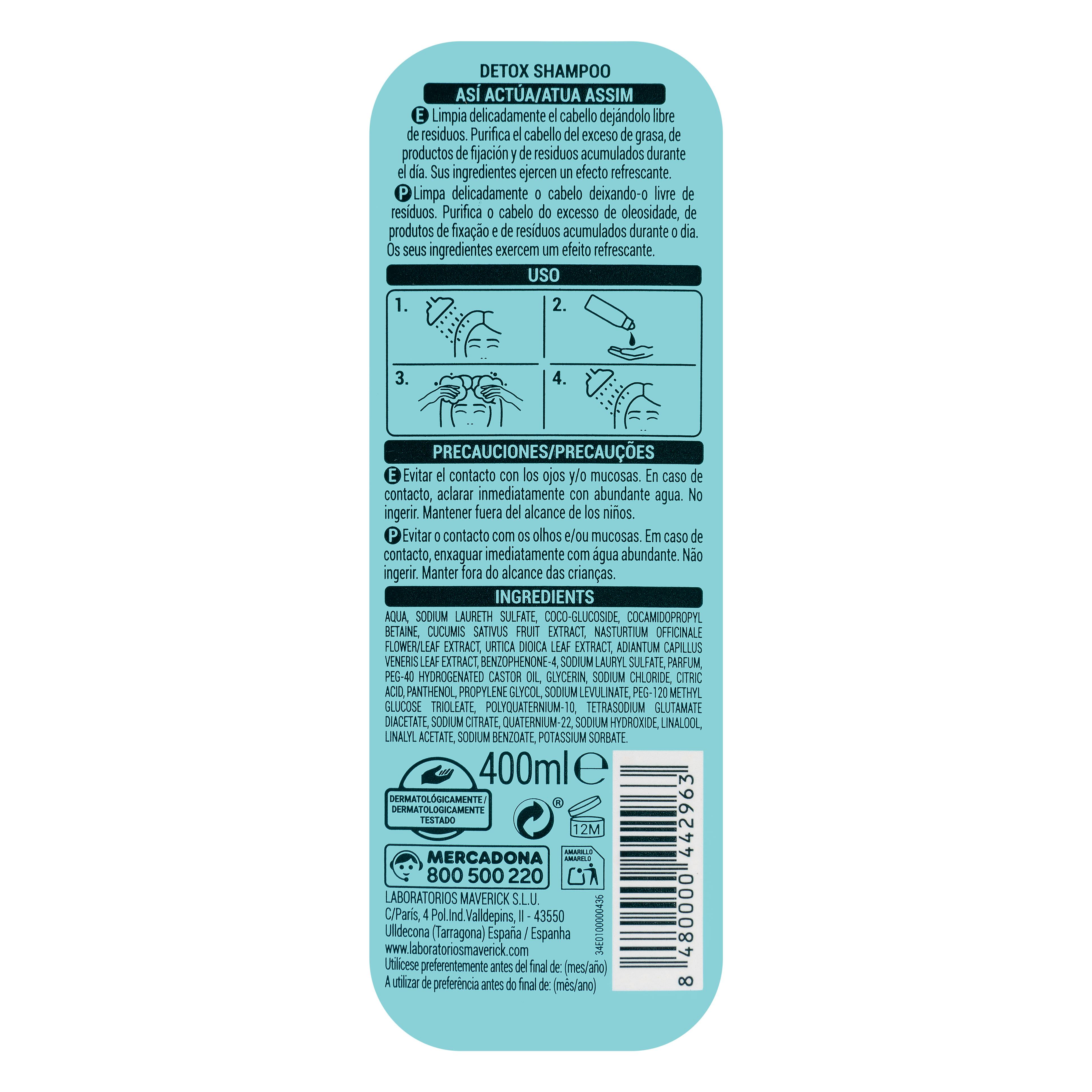 Szampon Deliplus Detox