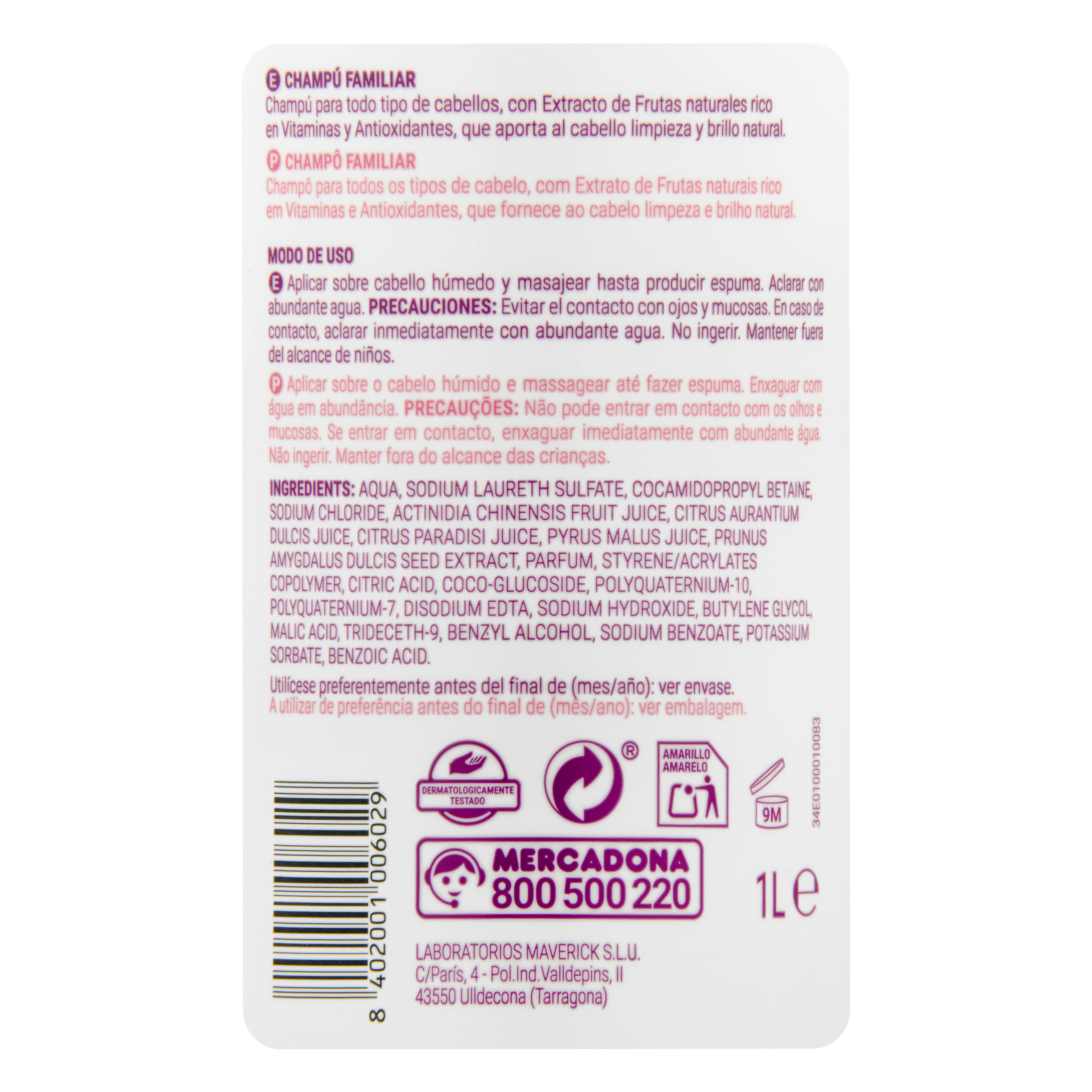 Szampon Deliplus Family Proteccion