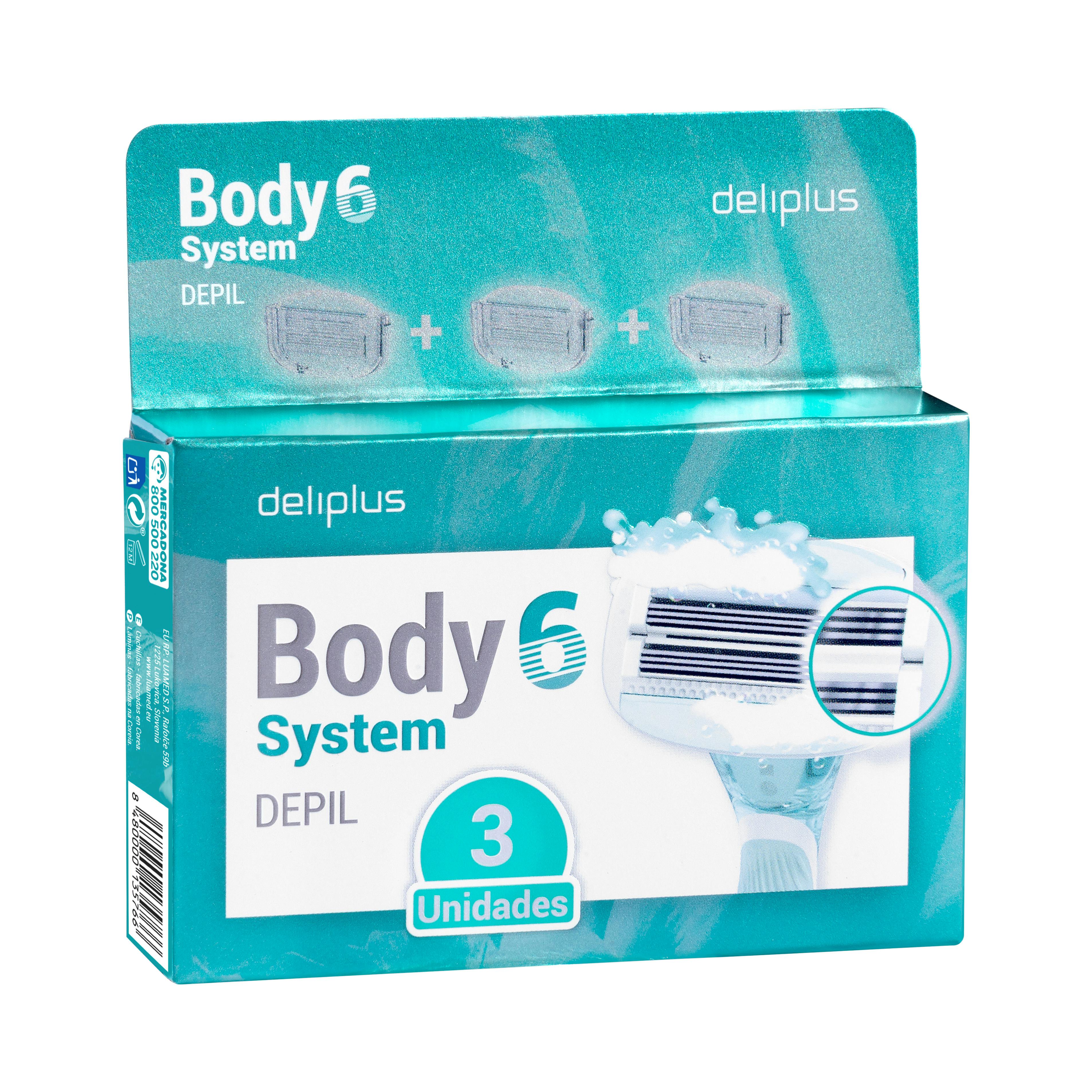 🪒Wkłady Body6 System DEPIL (3 szt.)