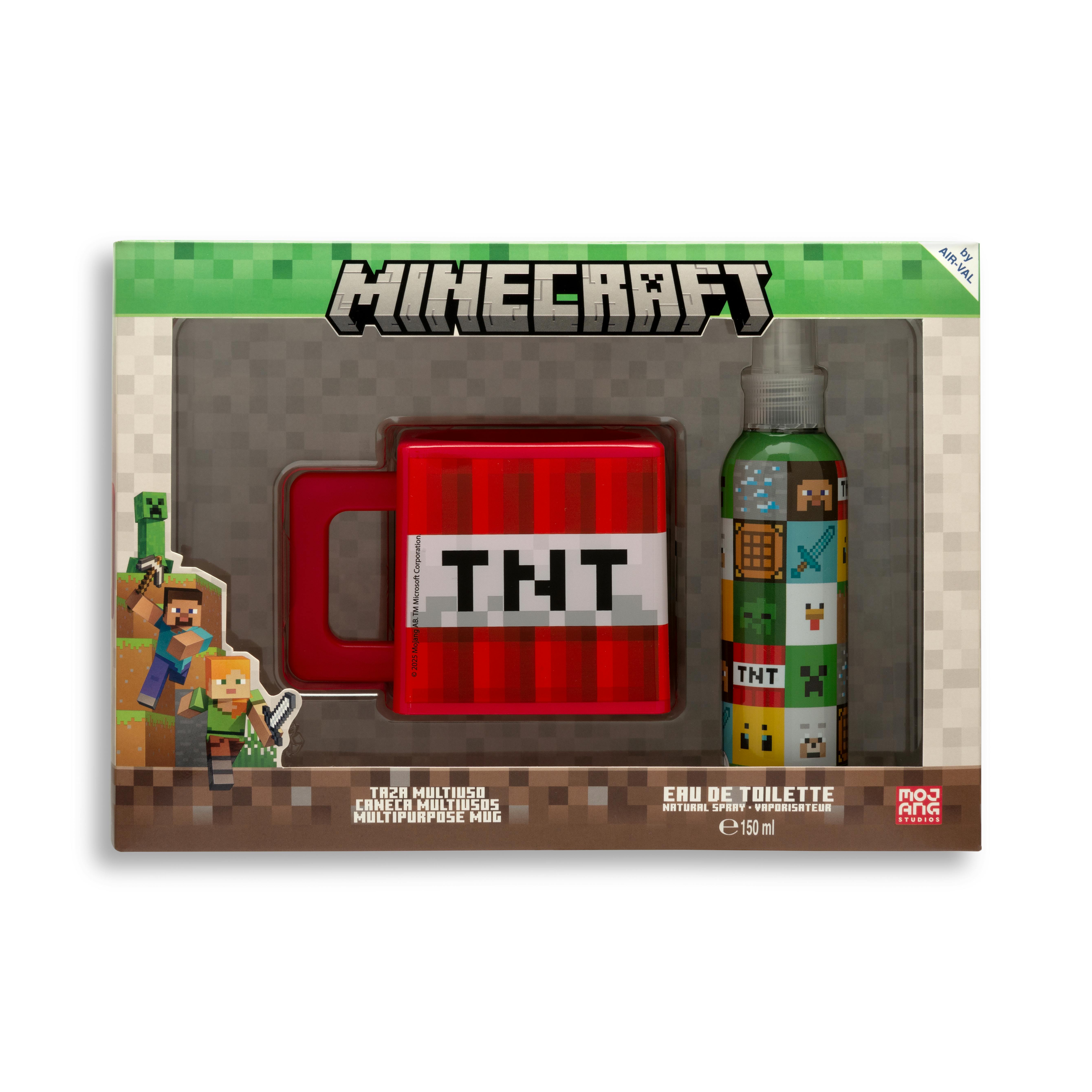 🕹️ Zestaw Minecraft: Eau de Toilette + kubek TNT🧨