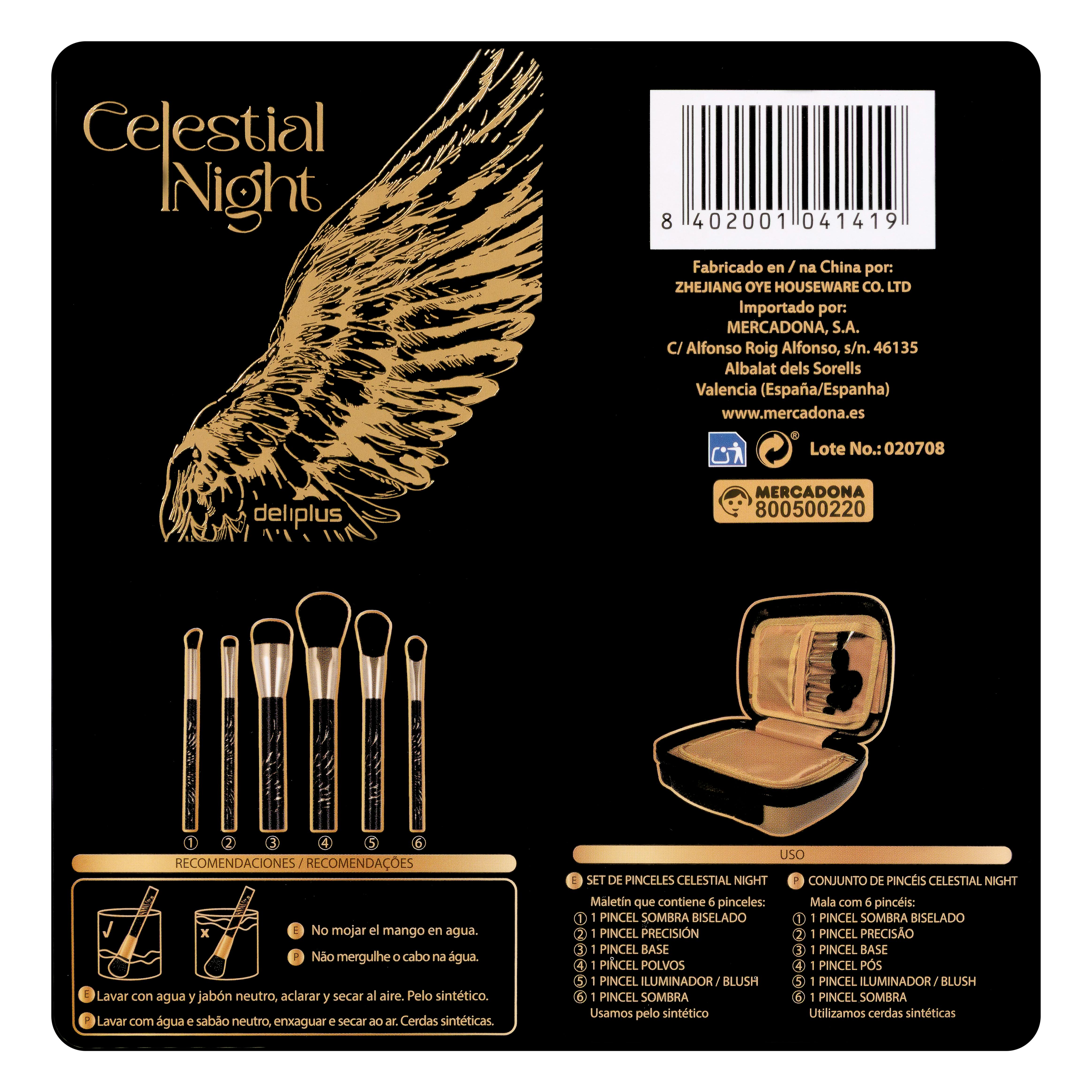 🖌️ Zestaw pędzli Celestial Night🌌