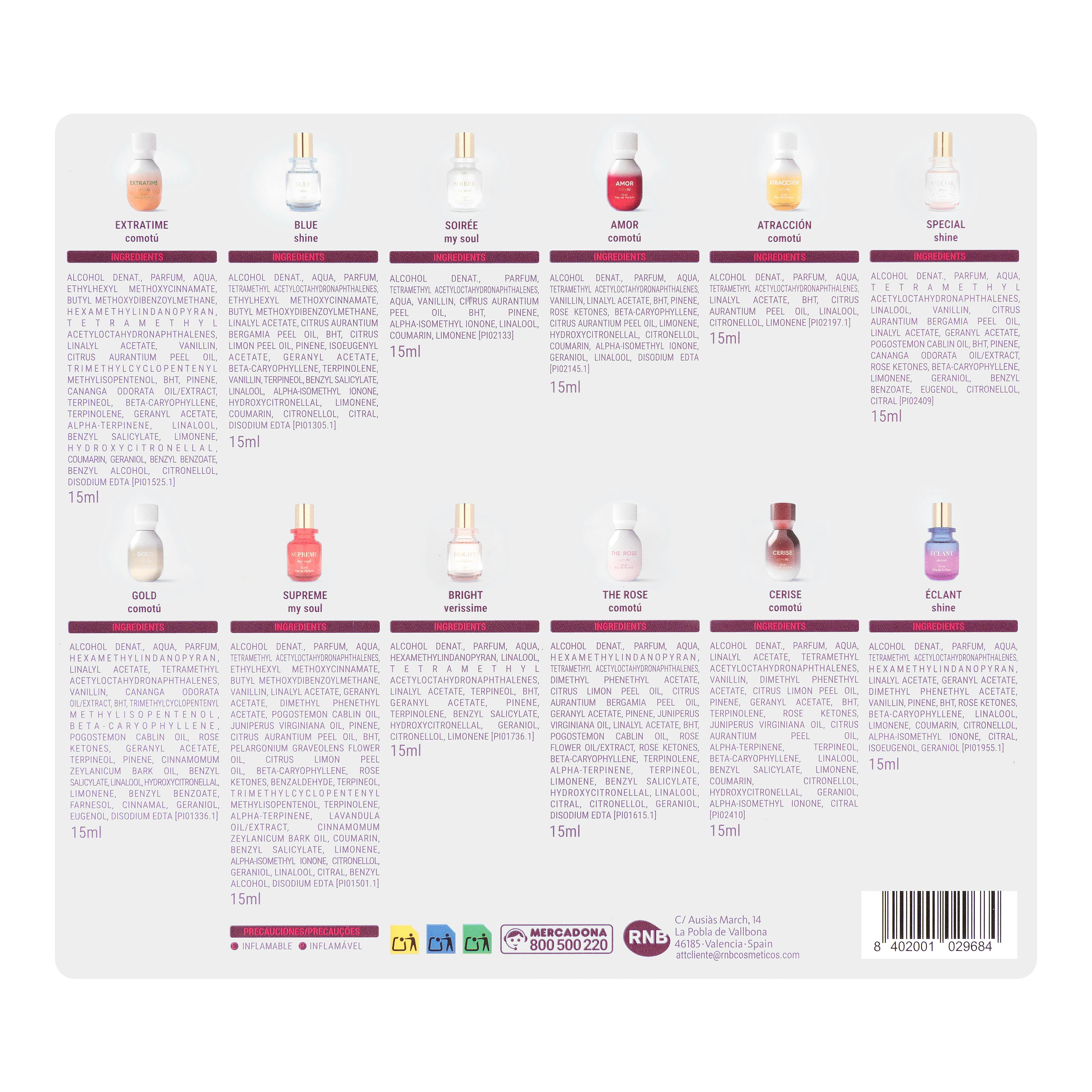 💎 Zestaw zapachów THE 12 ICONIC FRAGRANCES FOR HER