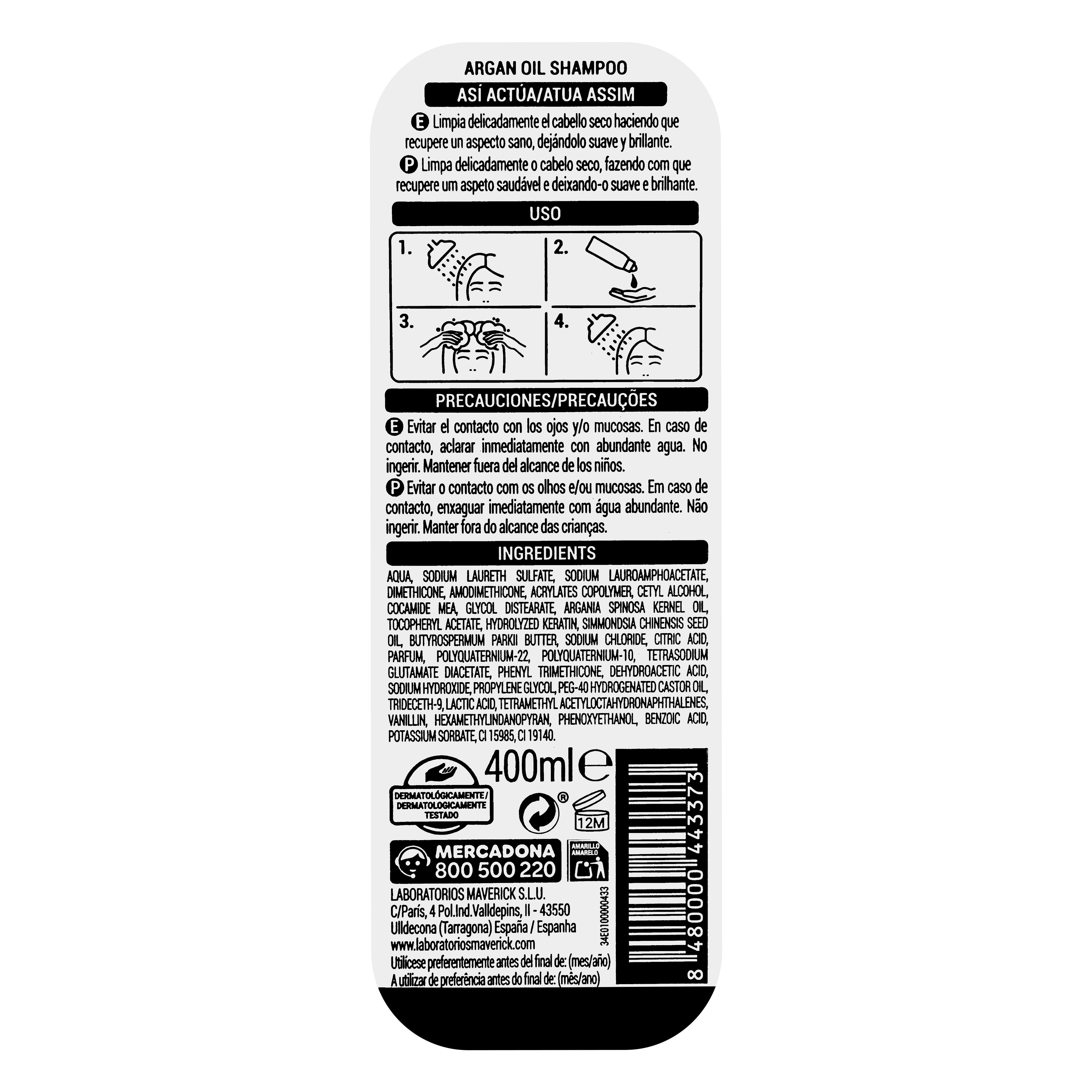 Szampon Deliplus Argan Oil