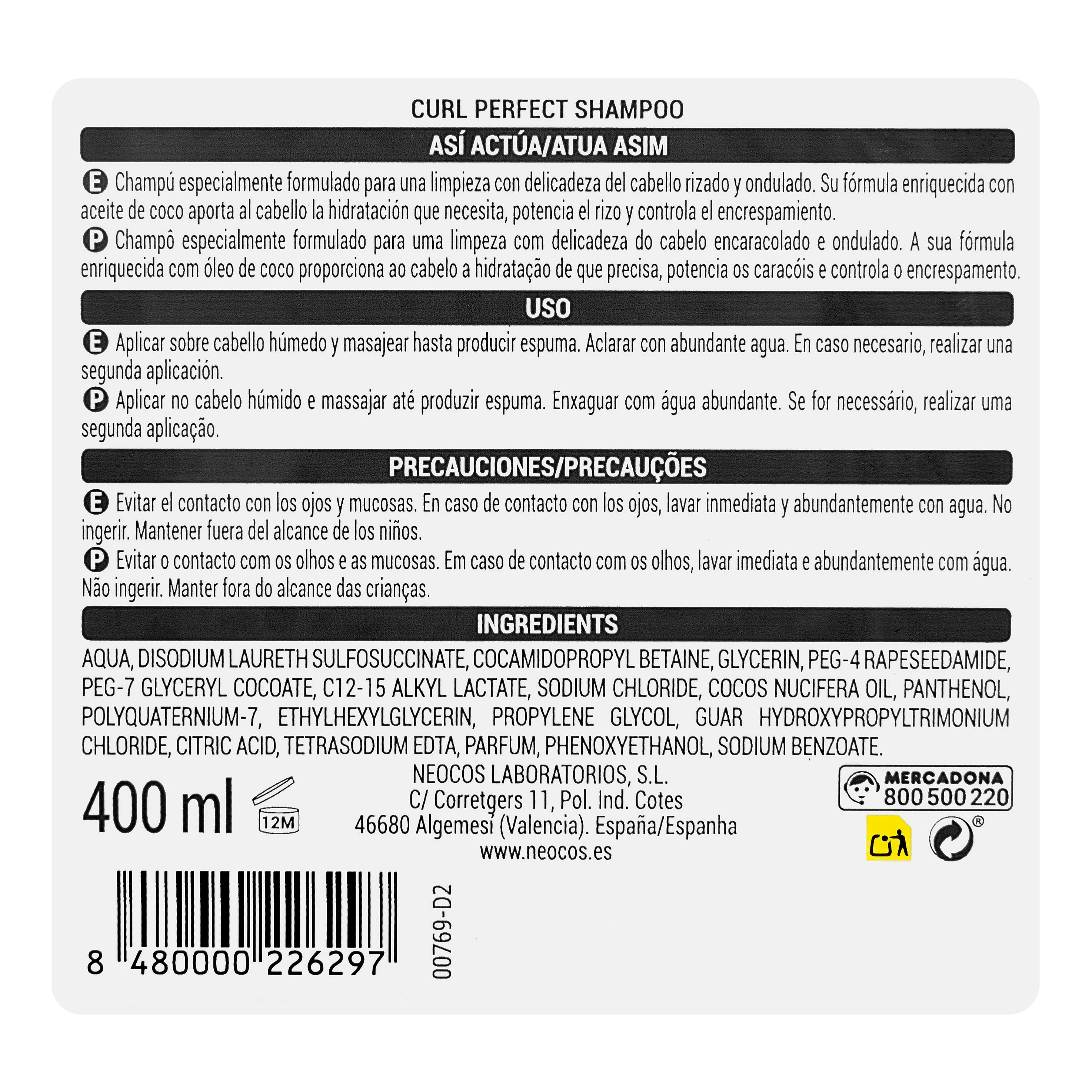 Szampon Deliplus Curl Perfect