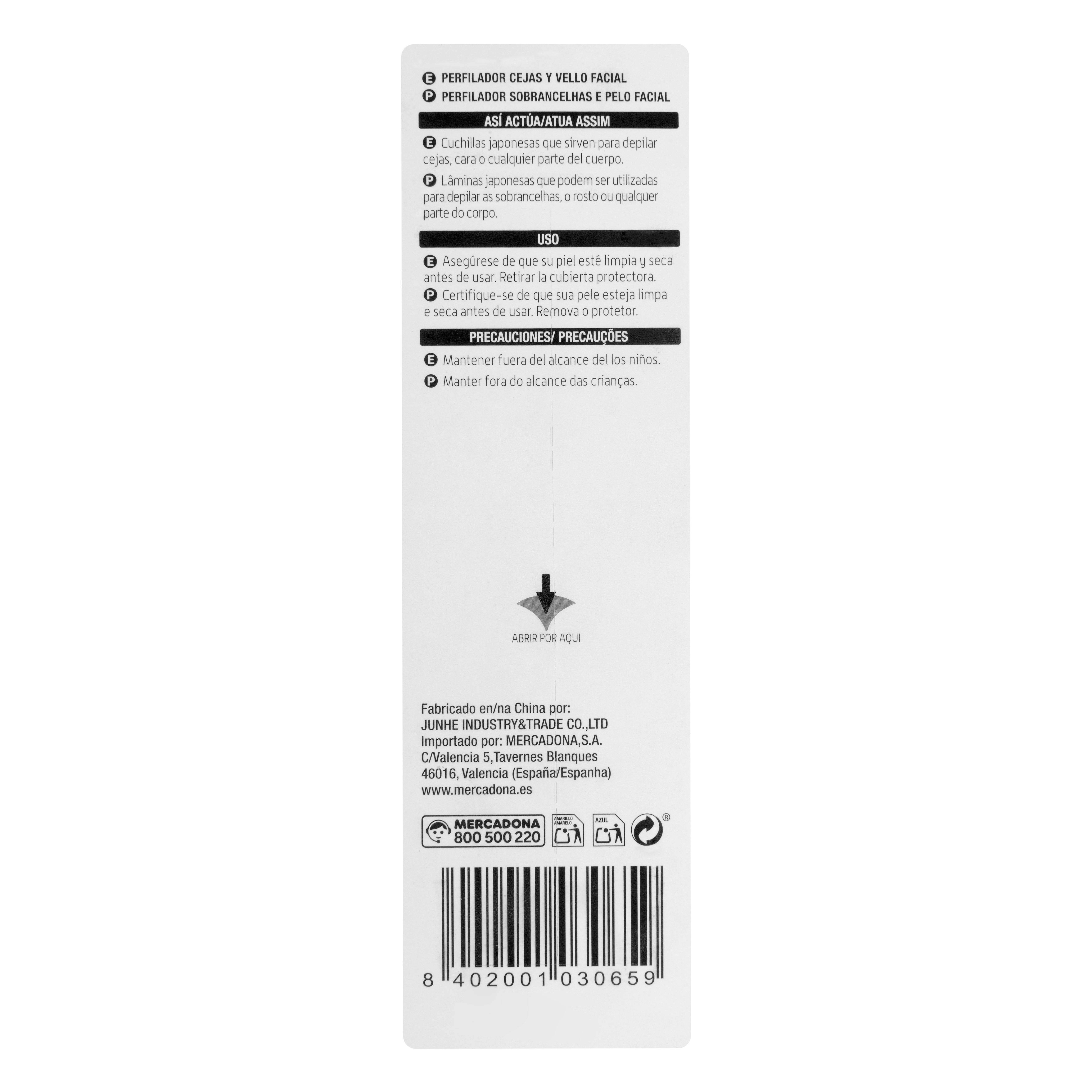 👁️ Trymer do brwi i twarzy (3 szt.)