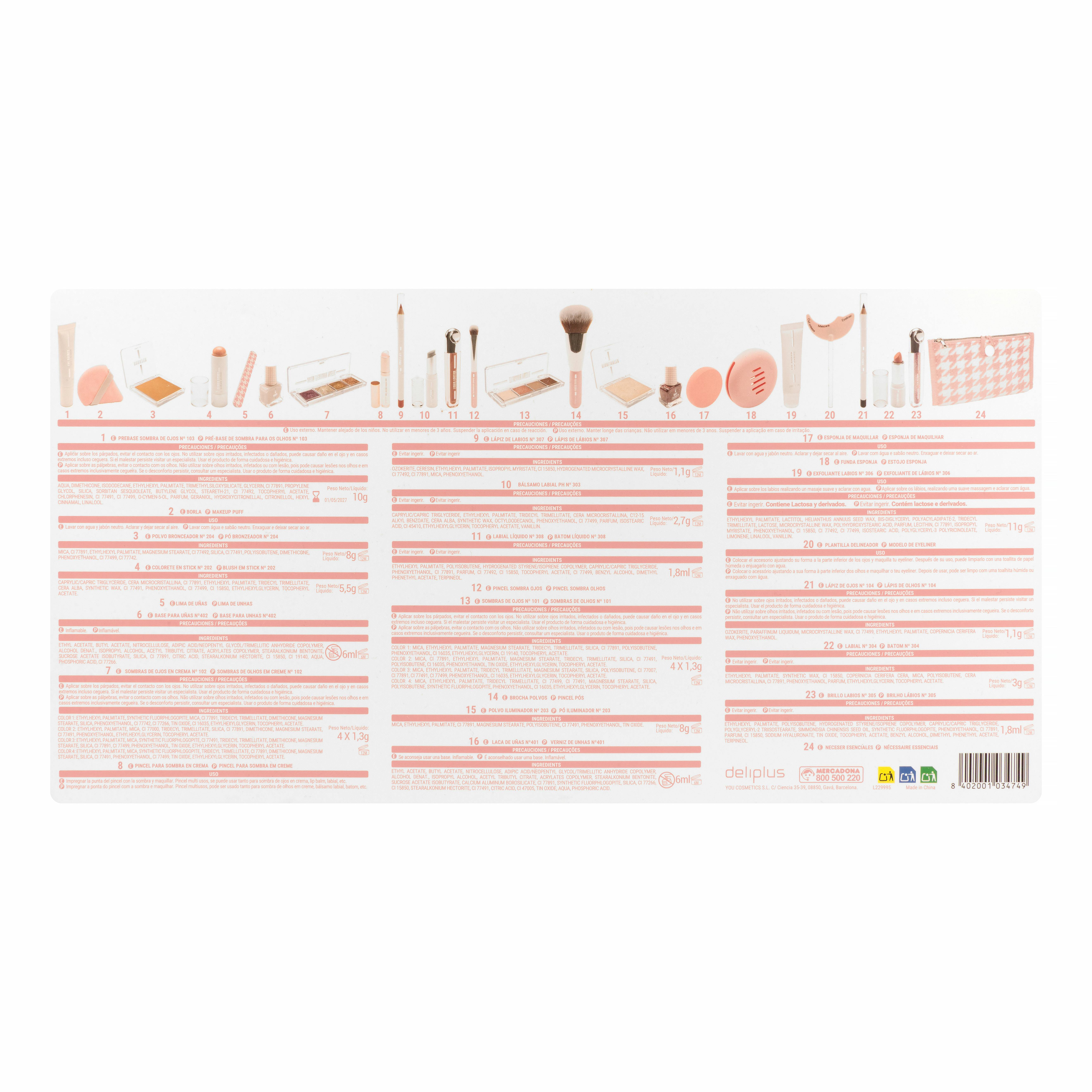 🎁Kalendarz adwentowy TWENTY-FOUR TREASURES💖