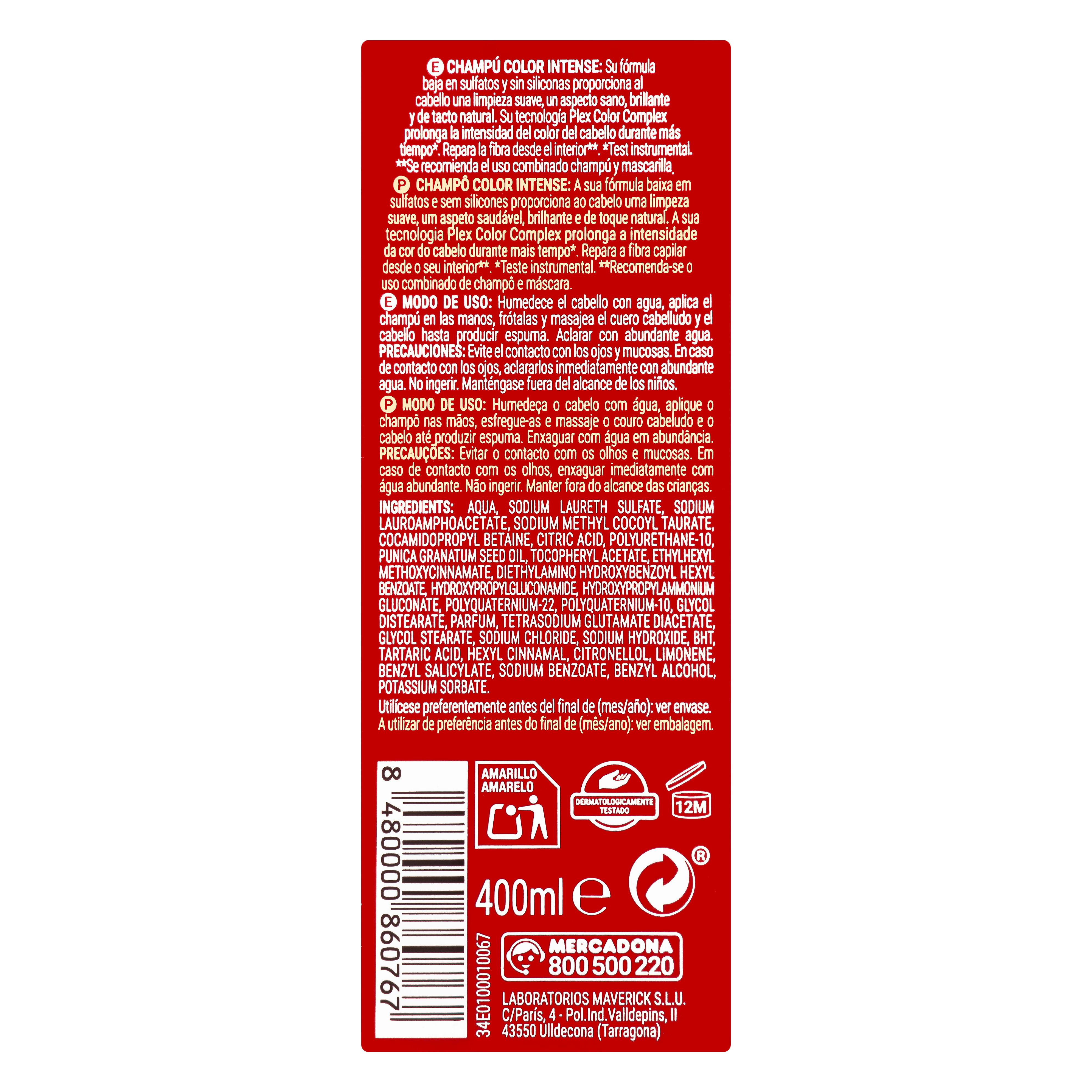 Szampon Deliplus Color Intense