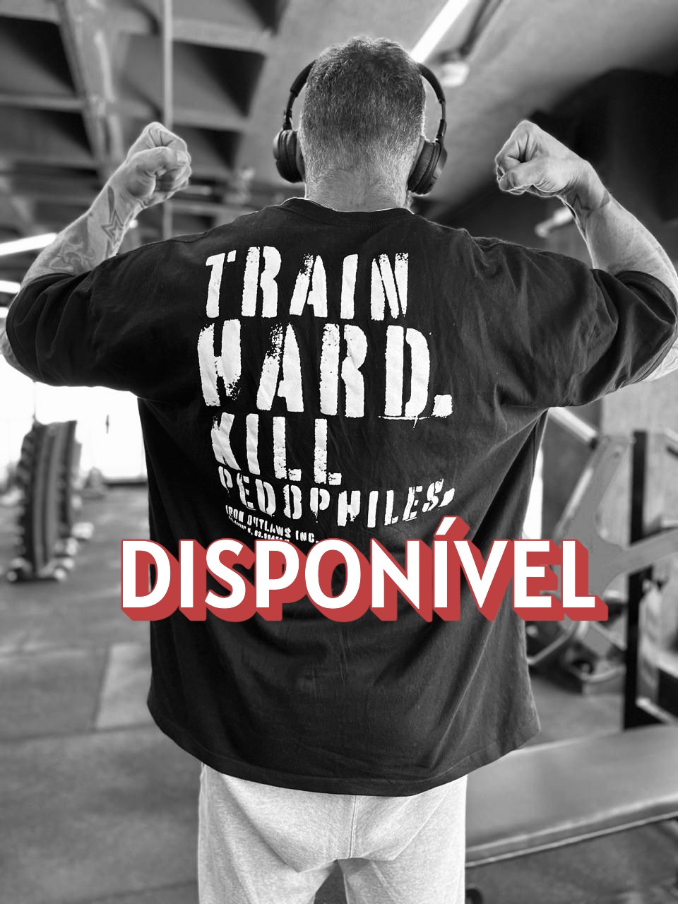 Camiseta Train Hard Kill Pedos