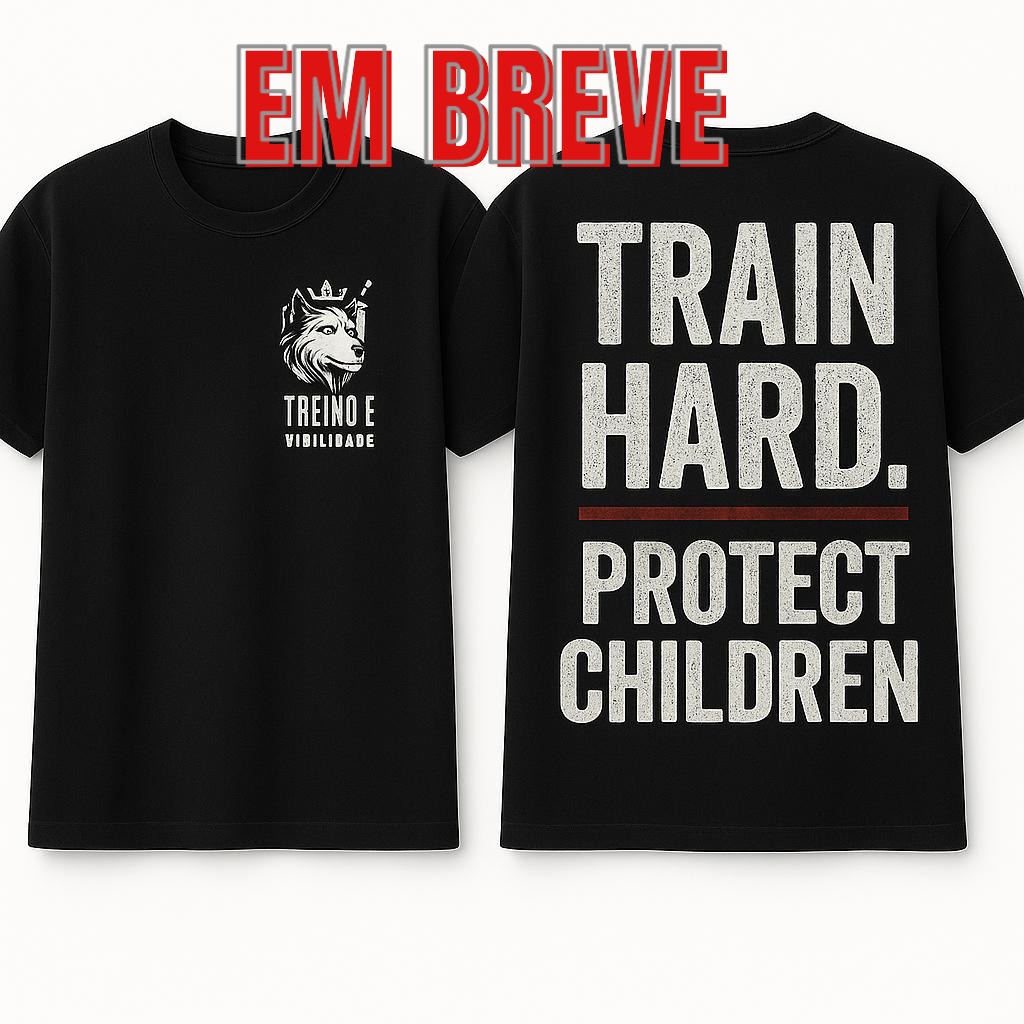 Camiseta TRAIN HARD PROTECT CHILDREN