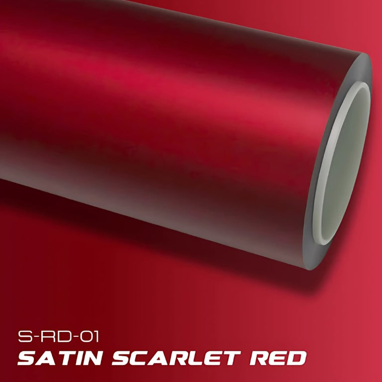 Satin scarlet